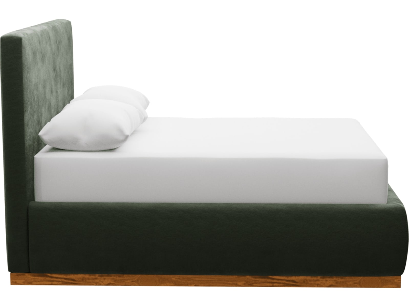 Haven Dark Gas Lift Bed Muse Forest color Muse Forest