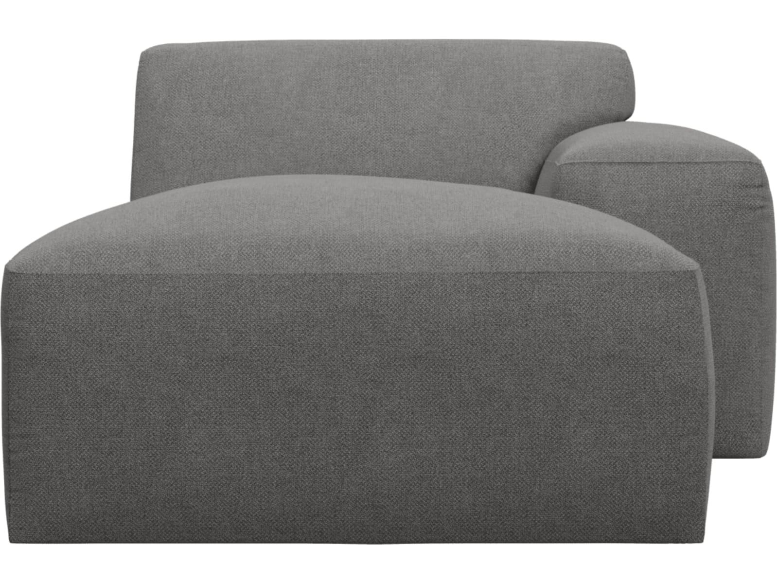 Copenhagen California Slate Right Arm Facing Chaise Module color California Slate