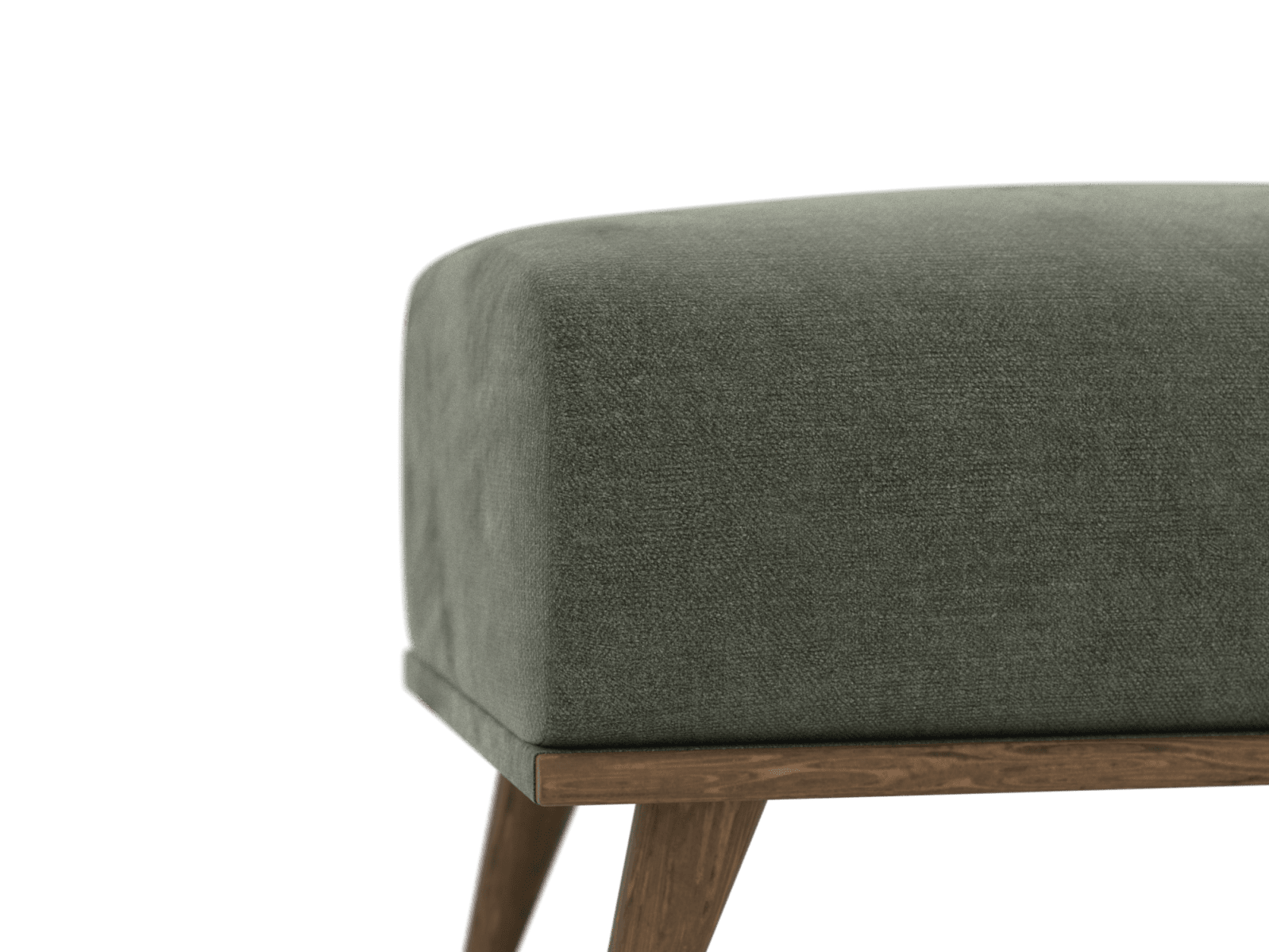 Dane Tribute Dark Jade Ottoman color Tribute Dark Jade