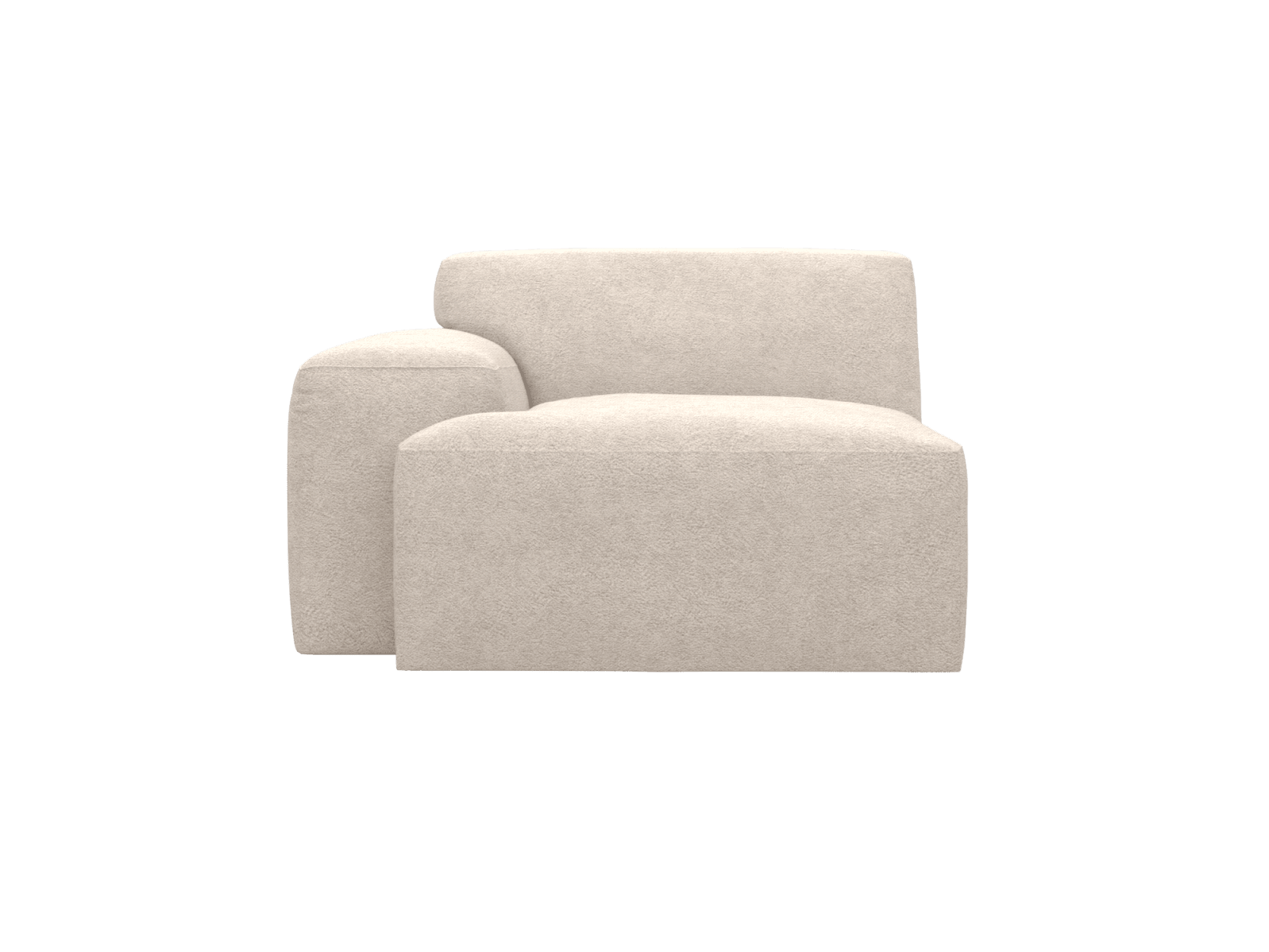 Copenhagen Noa Desert Left Arm Facing Sofa Module color Noa Desert