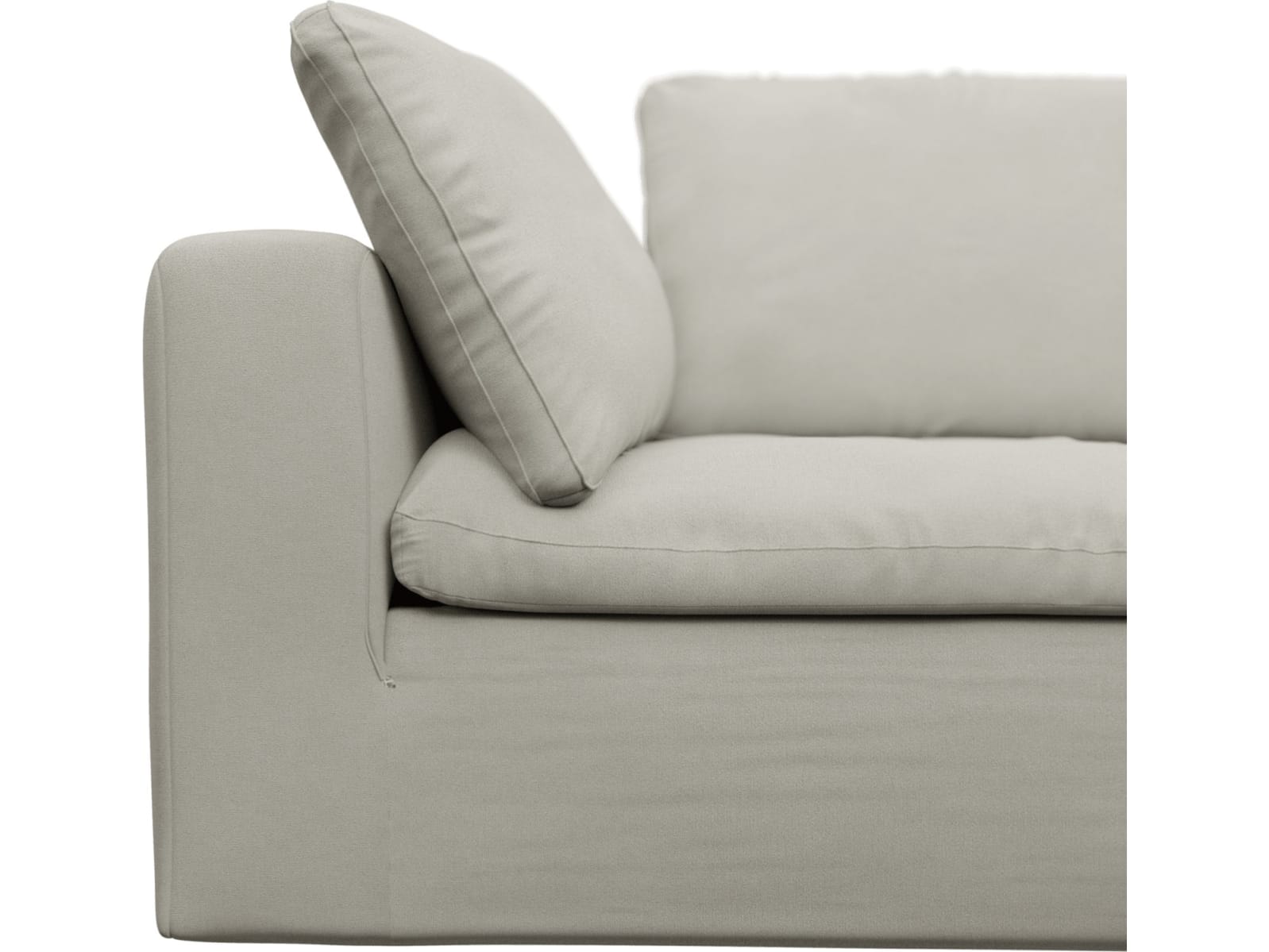 Cloud Deep Corner Module California Ivory color California Ivory
