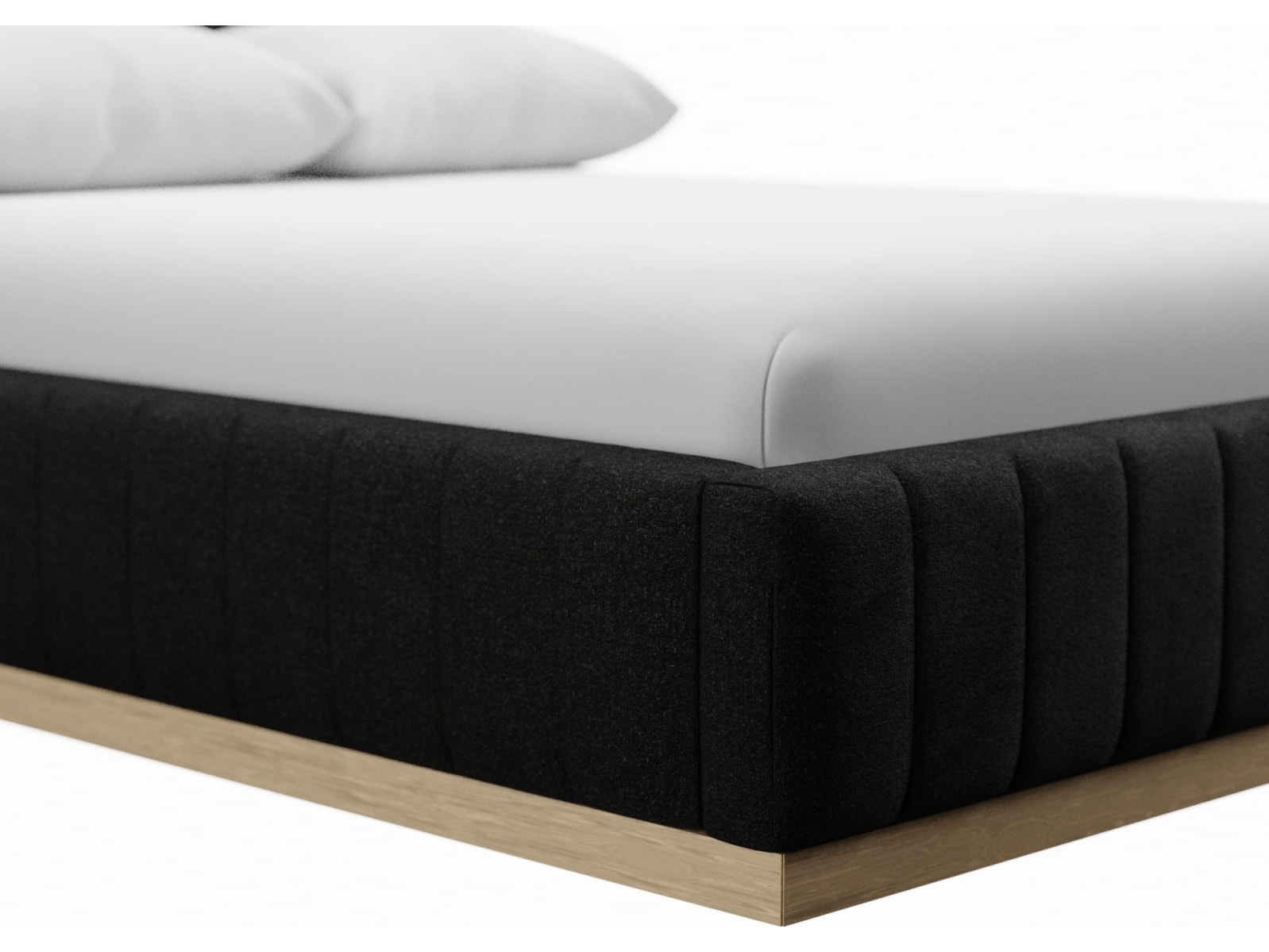 Brentwood Gas Lift Bed California Charcoal color California Charcoal