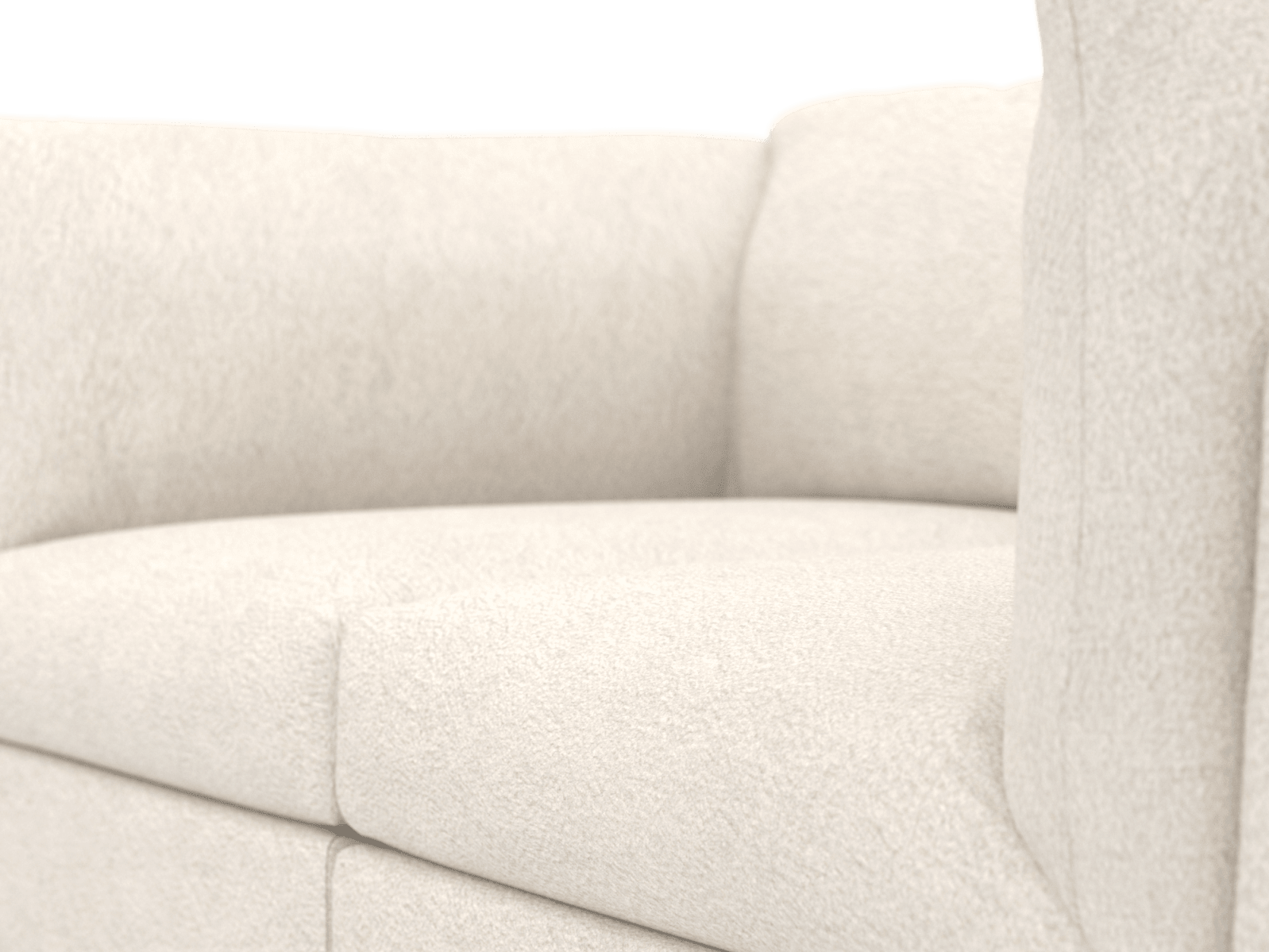 Finley Noa Fog Modular Sofa - 2 Seater color Noa Fog
