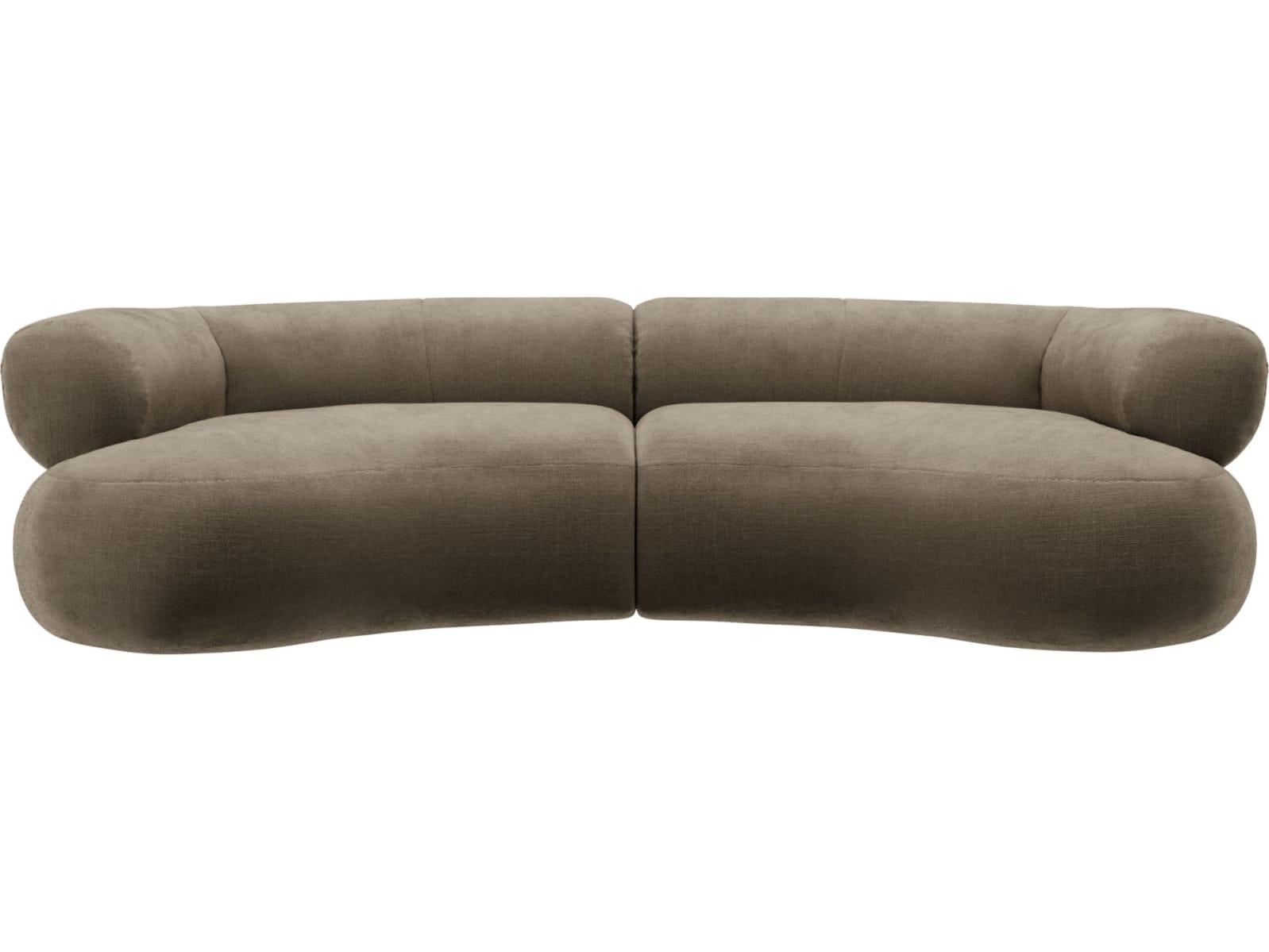 Colette Tribute Walnut Sofa - 3 Seater color Tribute Walnut