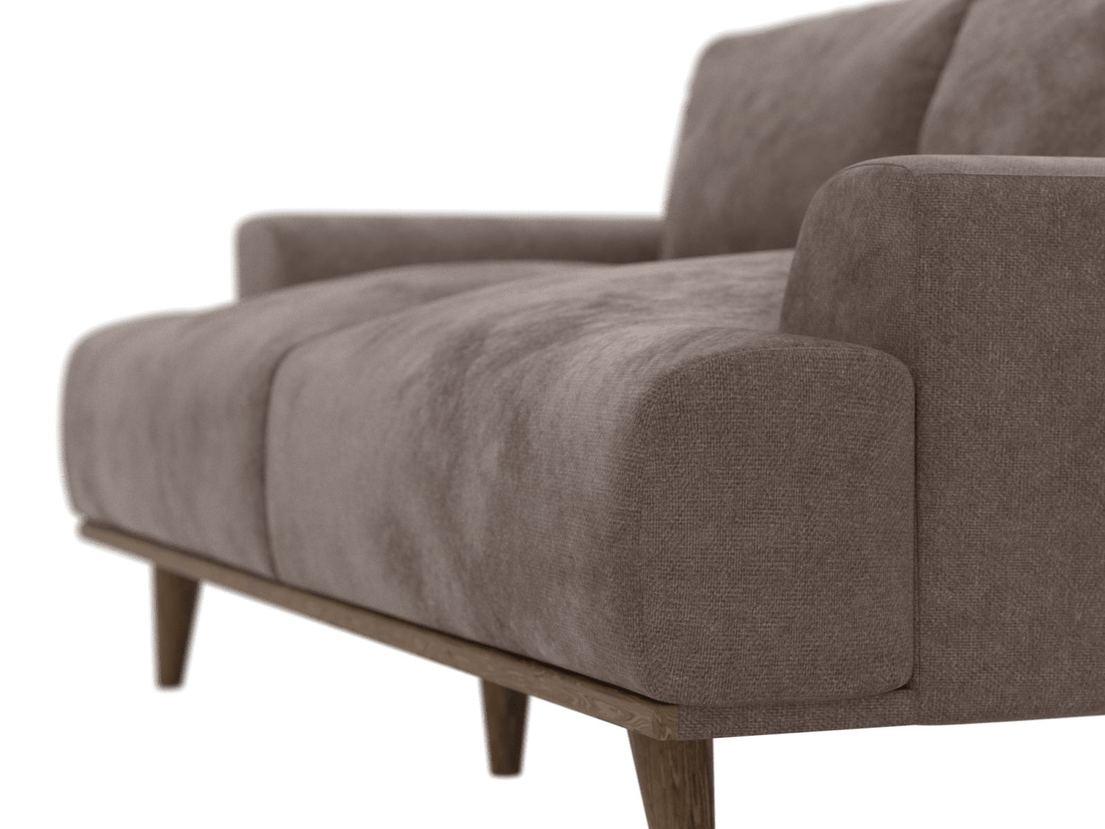 Dane Muse Mink Sofa - 2 Seater color Muse Mink