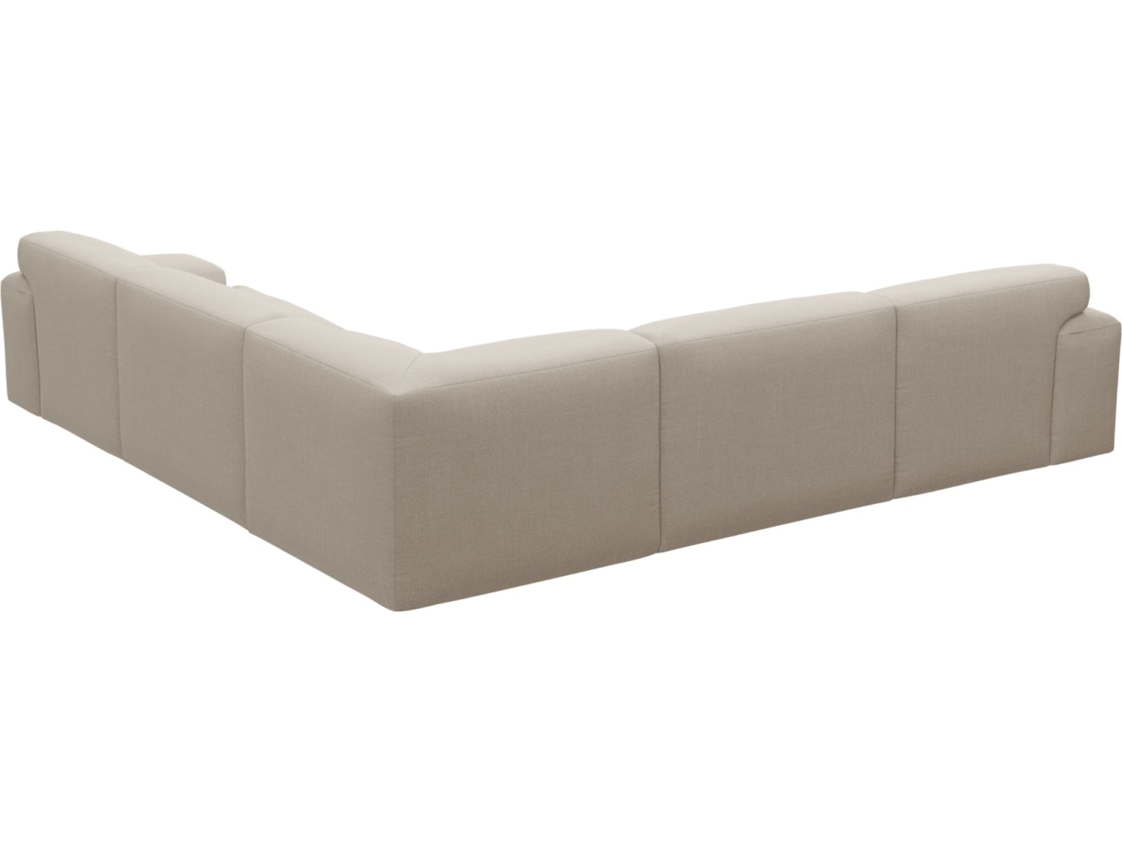 Copenhagen Santa Fe Sand Sofa - 5 Seater Corner Sofa color Santa Fe Sand