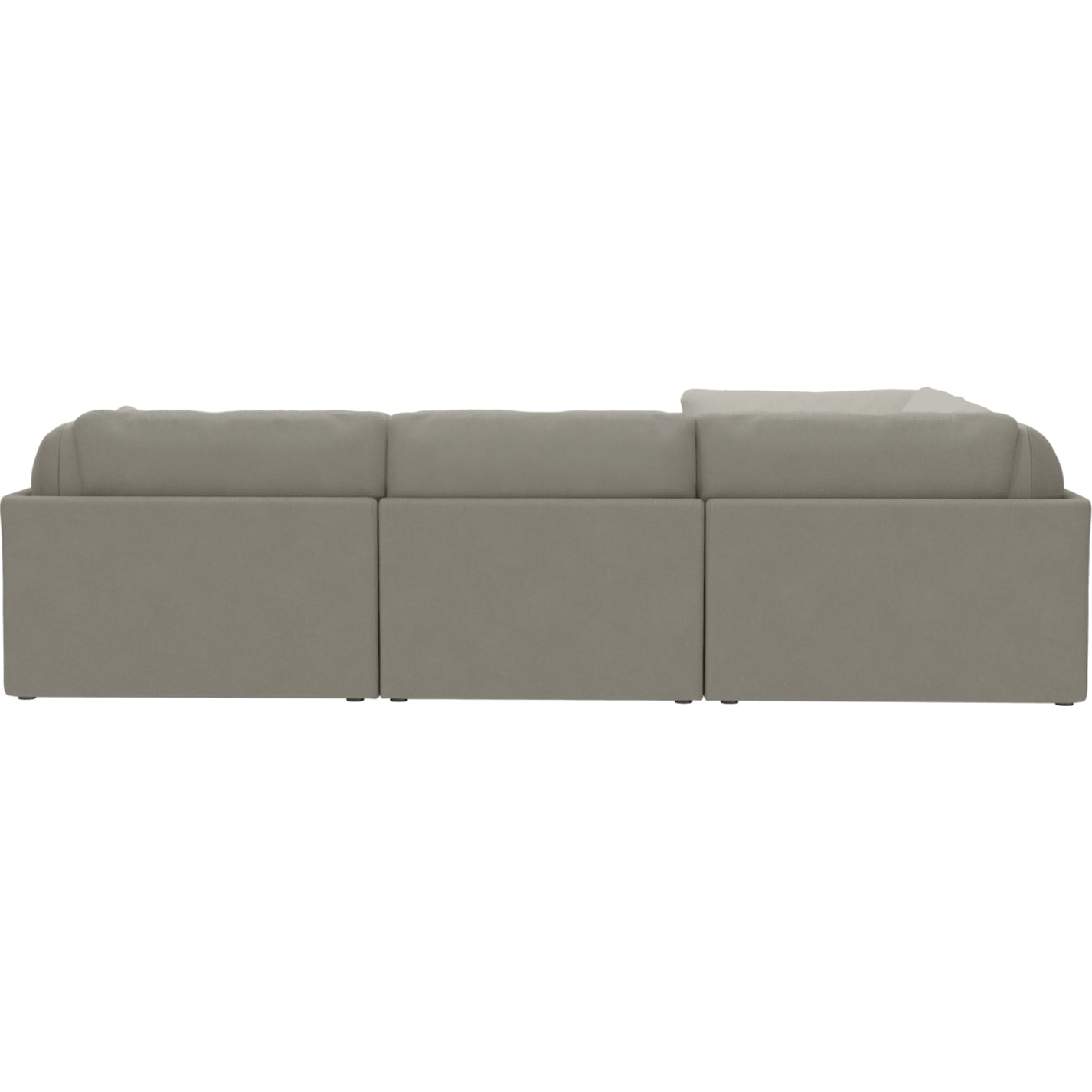 Finley California Ivory Corner Sofa - 5 Seater color California Ivory