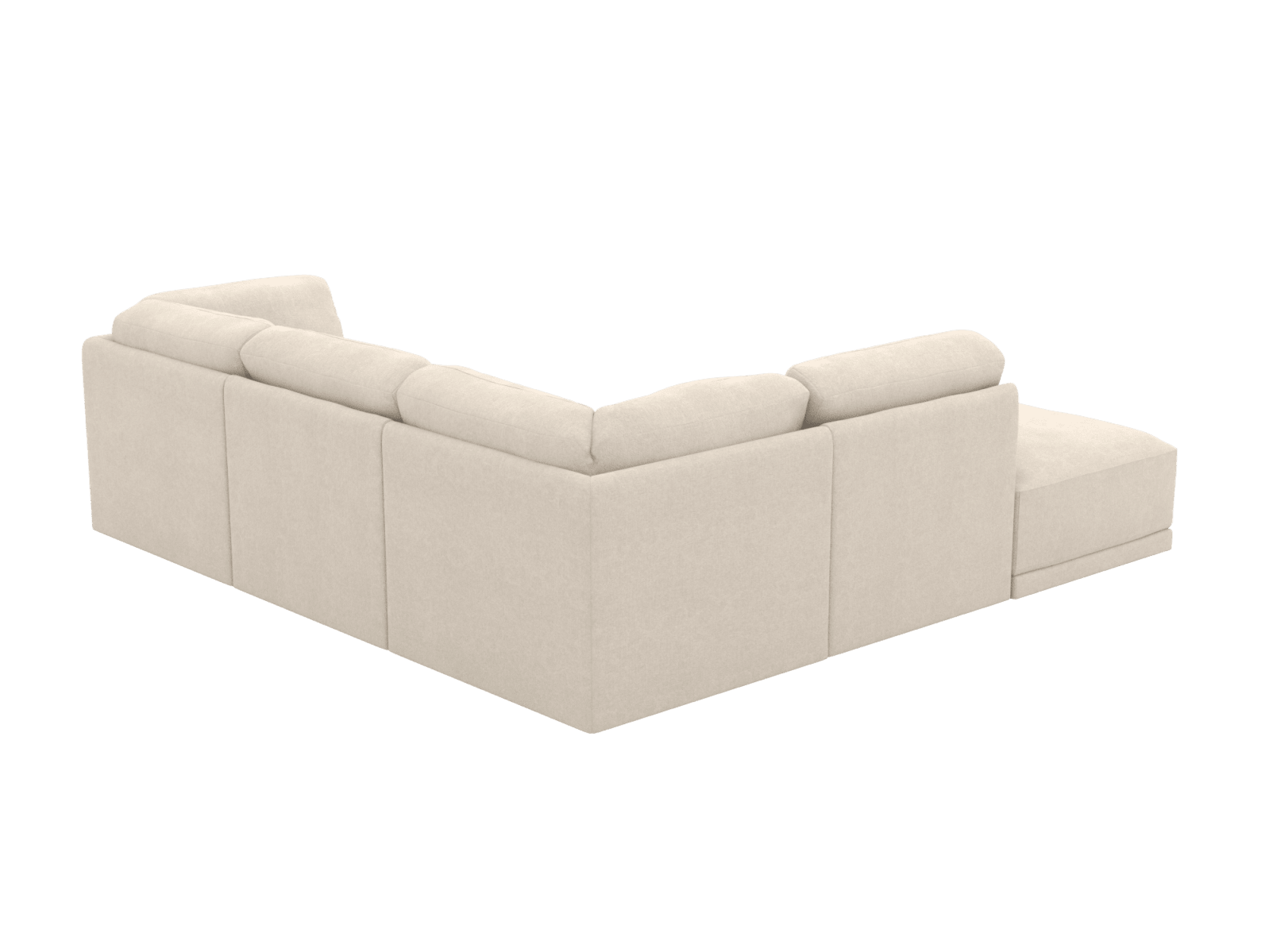 Emily Modular Sofa Tribute Shell - 5 Piece color Tribute Shell