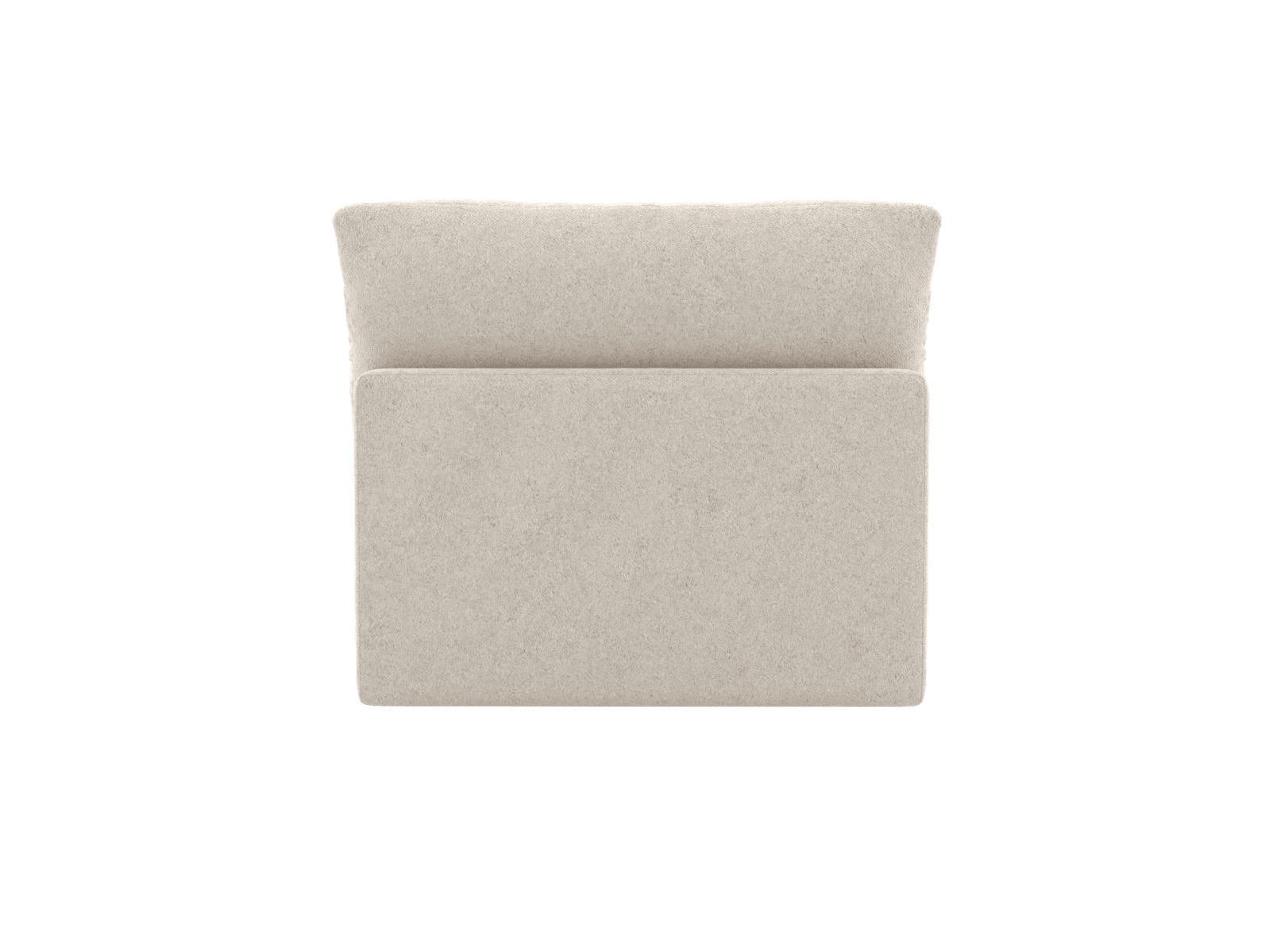 Willow Avon Mineral Armless Sofa Module color Avon Mineral