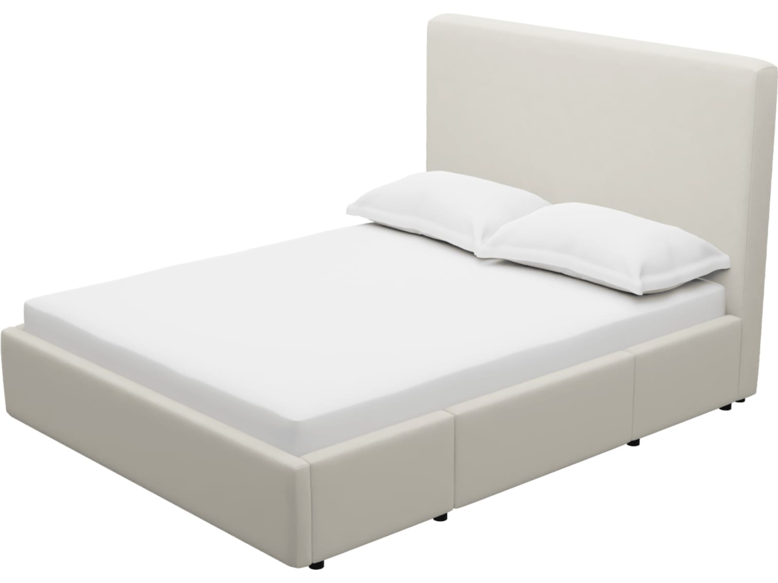 Aria Drawer Bed Toorak Pearl color Toorak Pearl