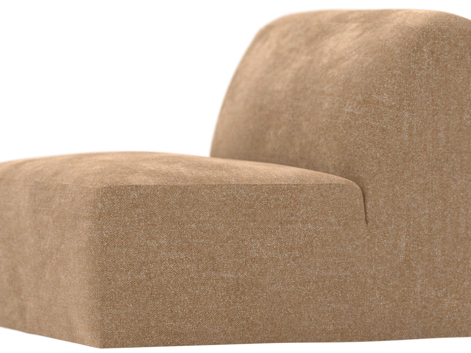 Copenhagen Avon Honey Armless Chair Sofa Module color Avon Honey