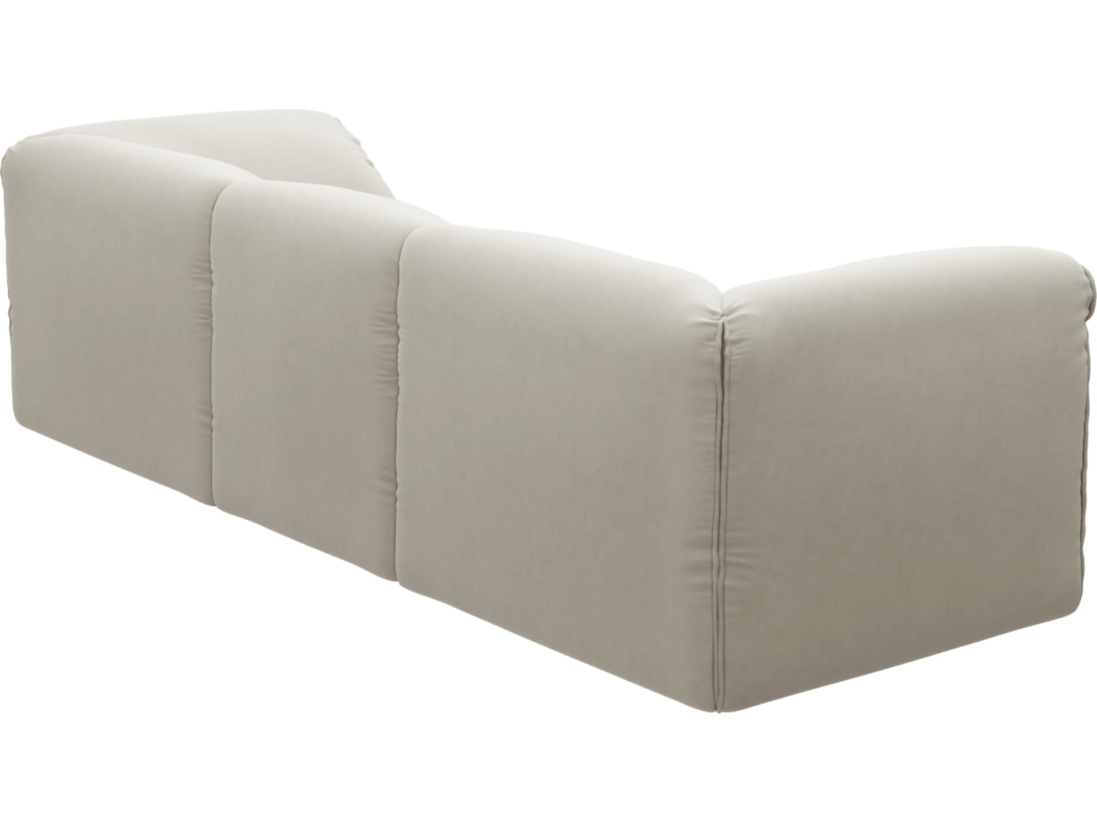 Kai Muse Flax Modular Sofa - 3 Seater color Muse Flax