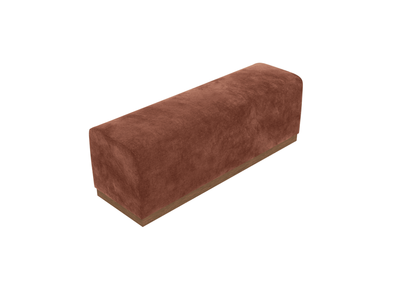 Havana Bed End Muse Rust color Muse Rust