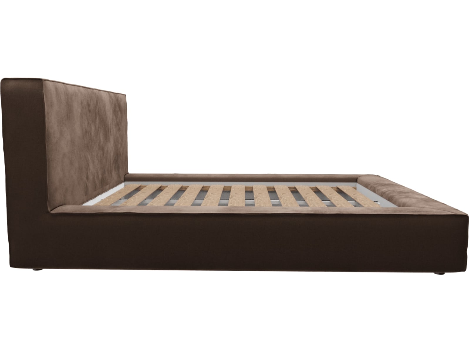 Riley Muse Chocolate Bed Frame color Muse Chocolate
