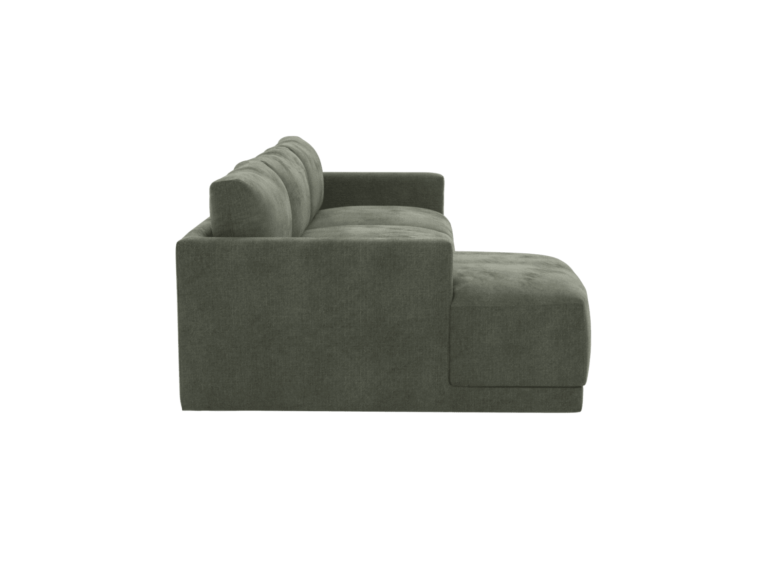 Haven Tribute Dark Jade 3 Seater Chaise Sofa color Tribute Dark Jade