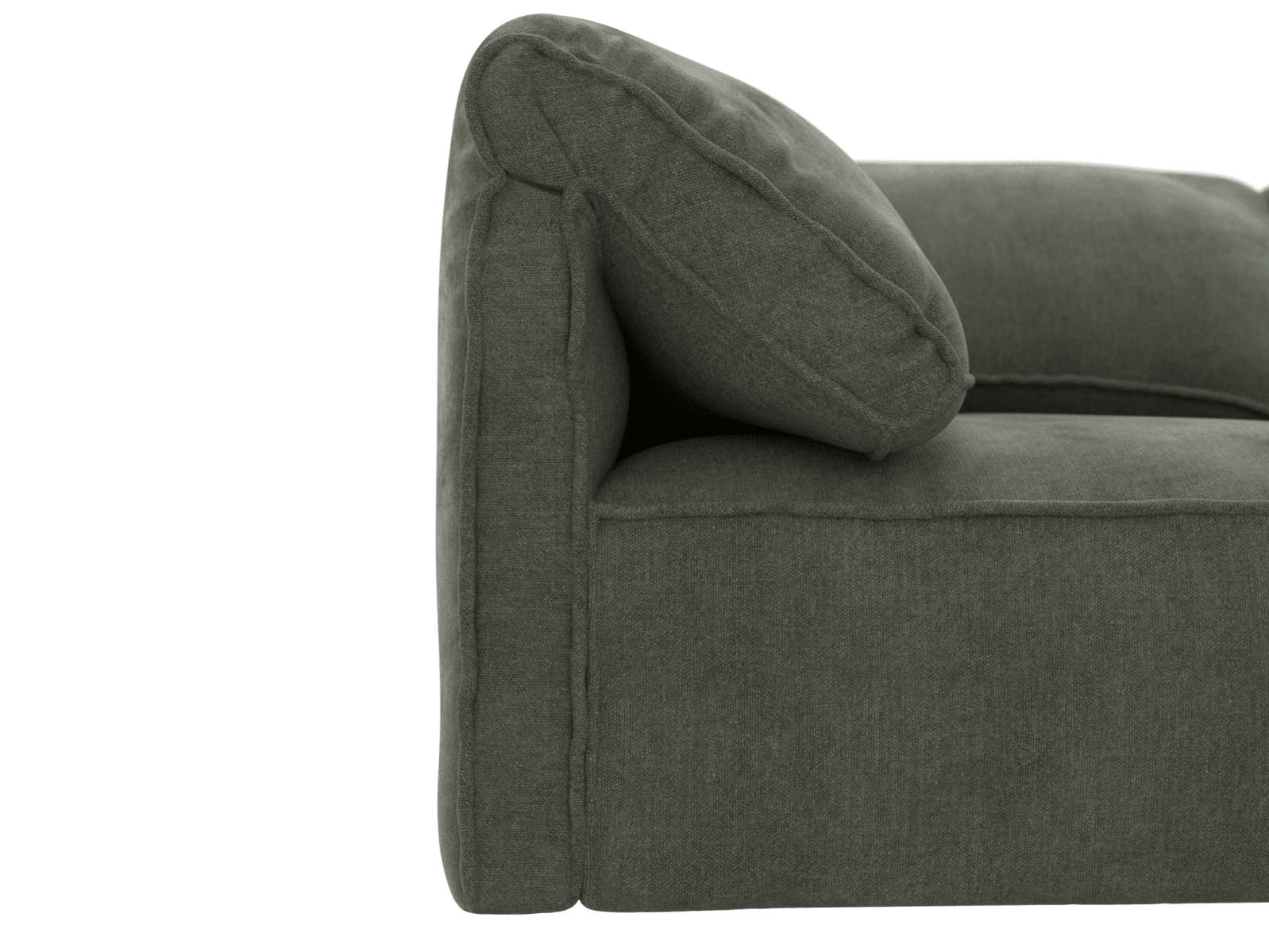 Kai Tribute Dark Jade Modular Sofa - 4 Seater color Tribute Dark Jade