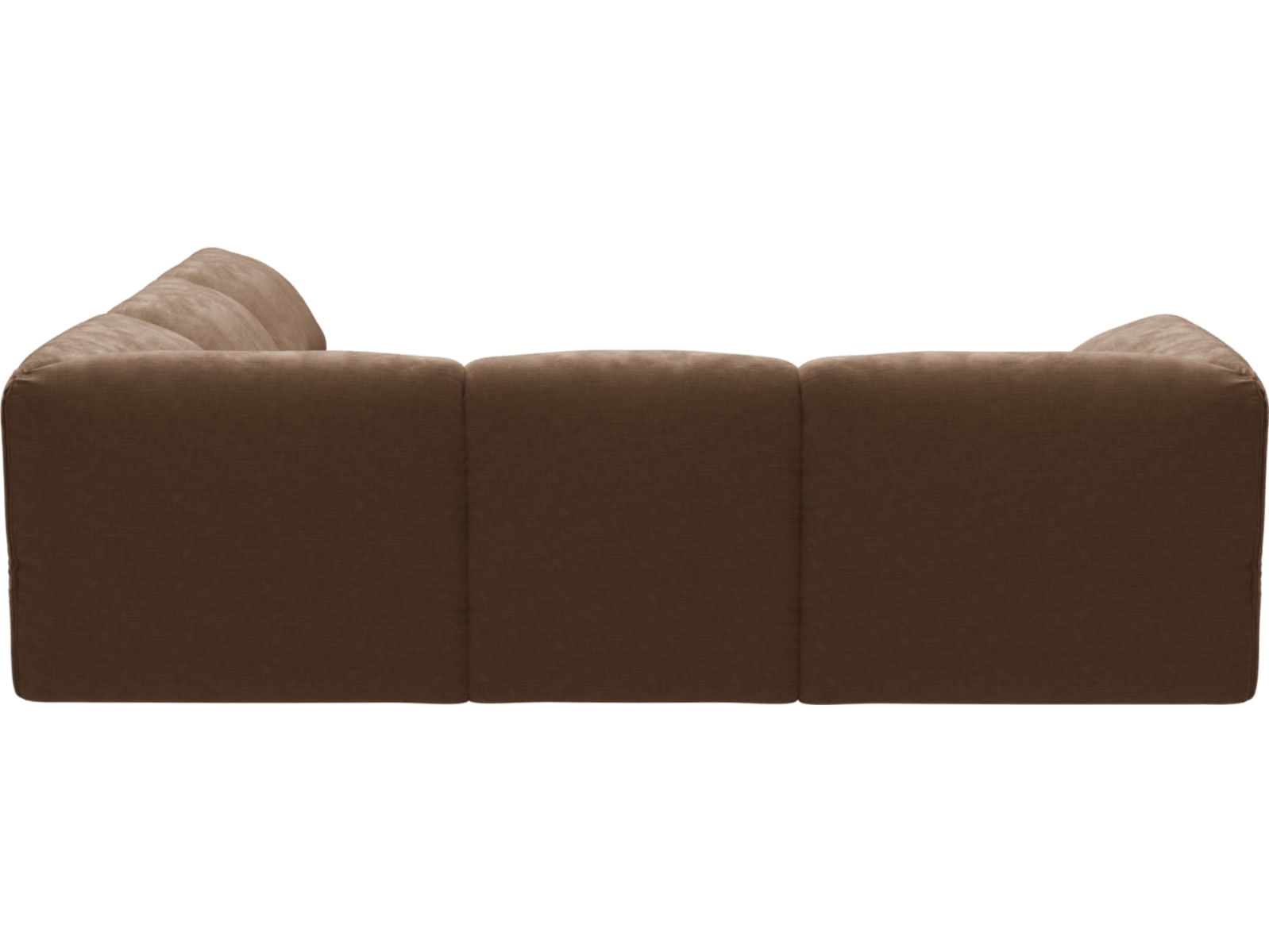 Kai Tribute Chestnut Modular Sofa - 5 Seater color Tribute Chestnut