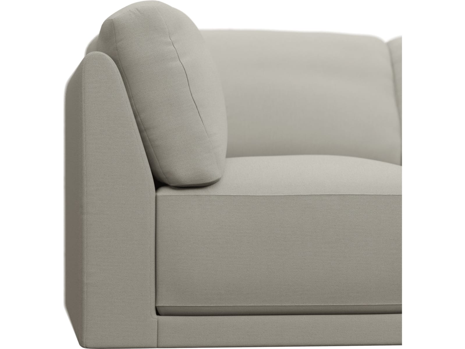 Emily Modular Sofa View Cream - 3 Piece color View Cream