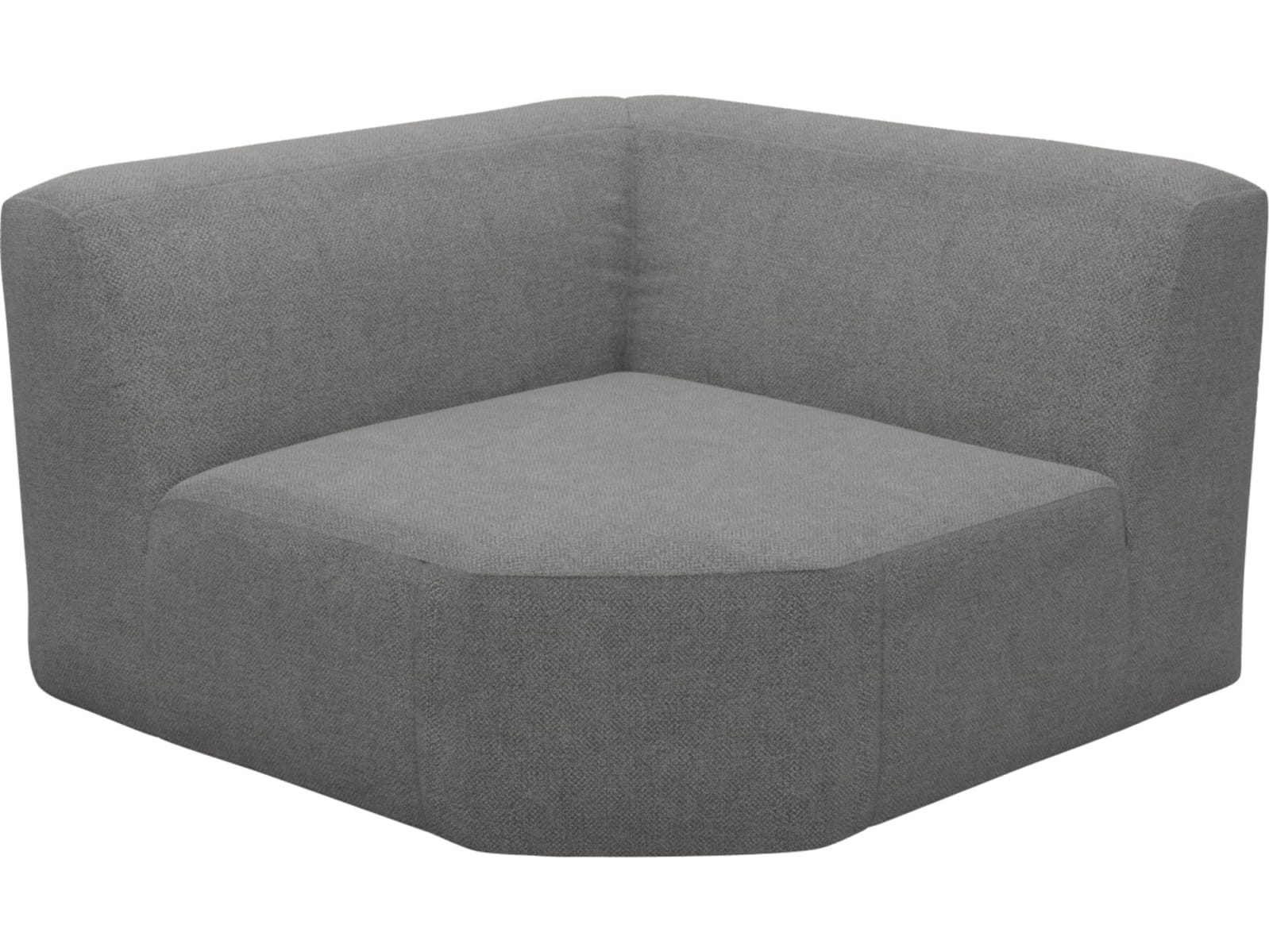 Copenhagen California Slate Wedge Corner Chair Sofa Module color California Slate