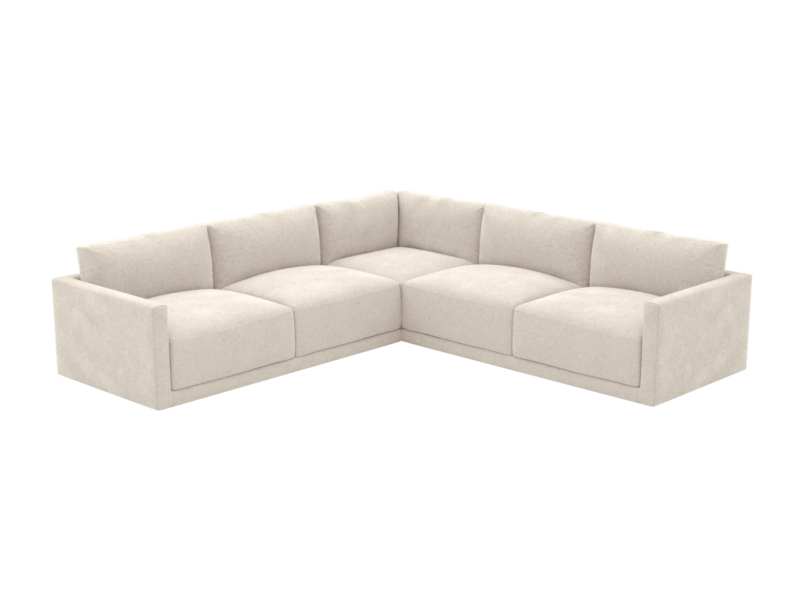 Haven Avon Mineral 7 Seater Corner Sofa color Avon Mineral