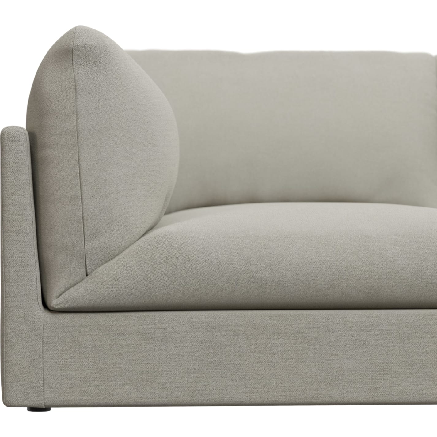 Finley California Ivory Modular Sofa - 5 Seater RAF Terminal color California Ivory