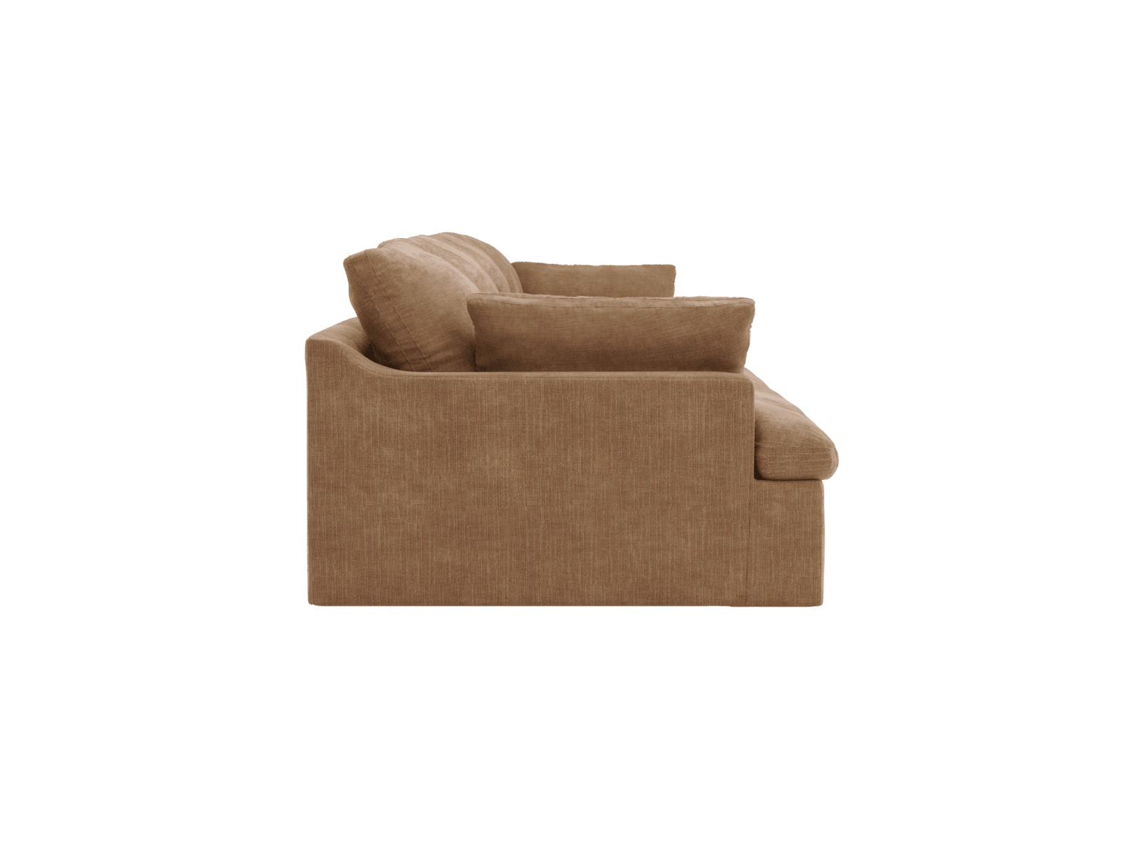Retreat Tribute Chestnut Modular Sofa - 4 Piece color Tribute Chestnut