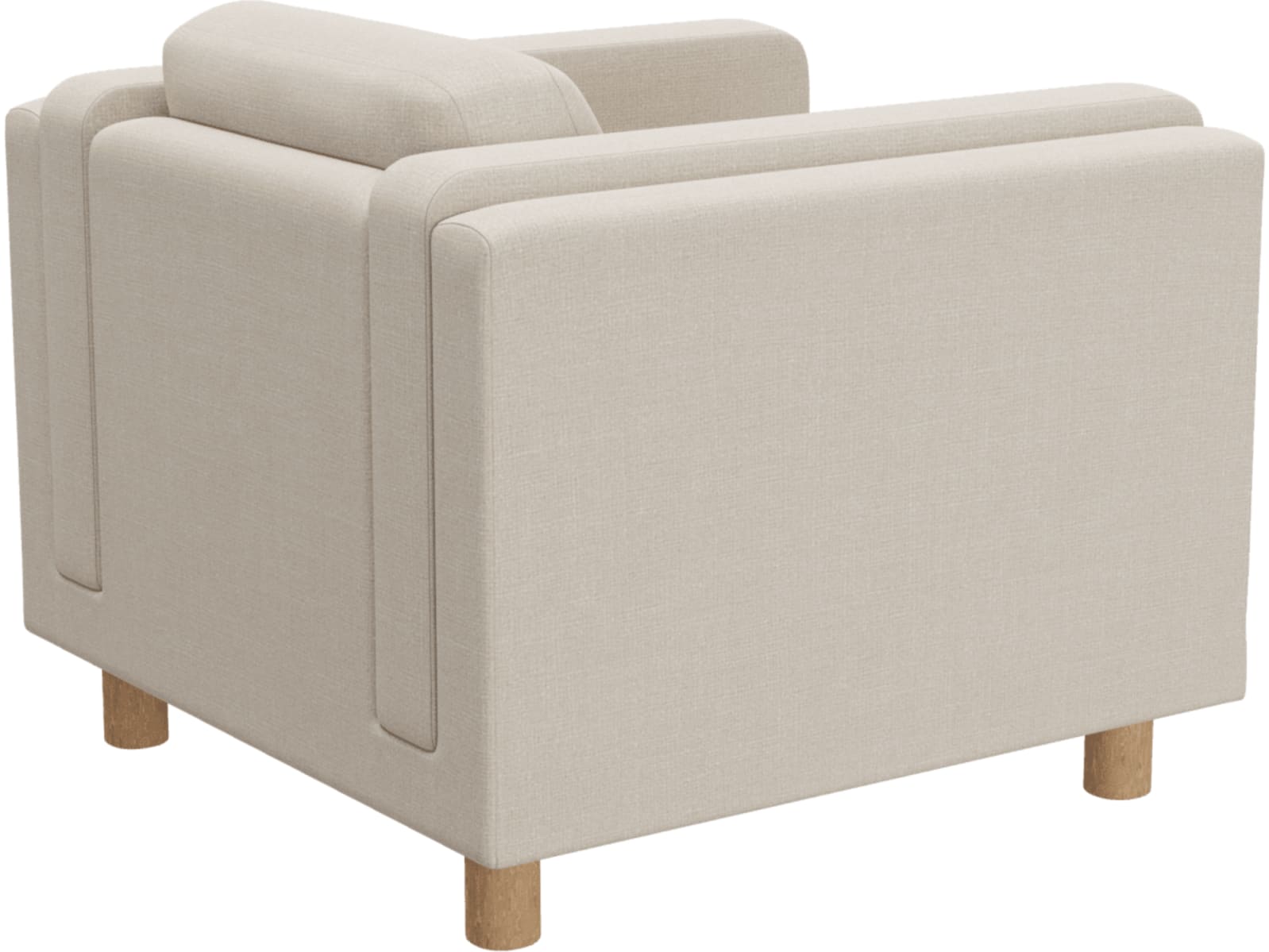 Hayes Santa Fe Sand Armchair color Santa Fe Sand