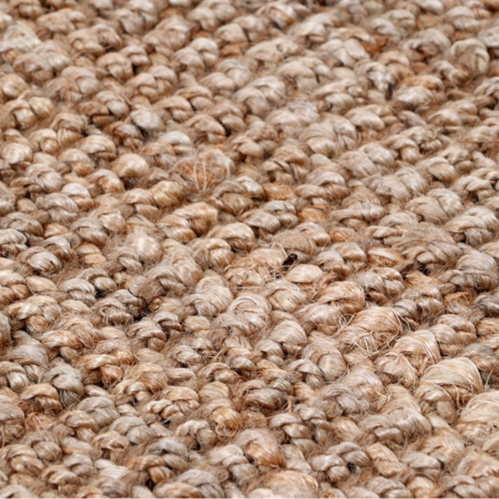 Boucle Jute Rug Natural - 180 x 270cm color Natural