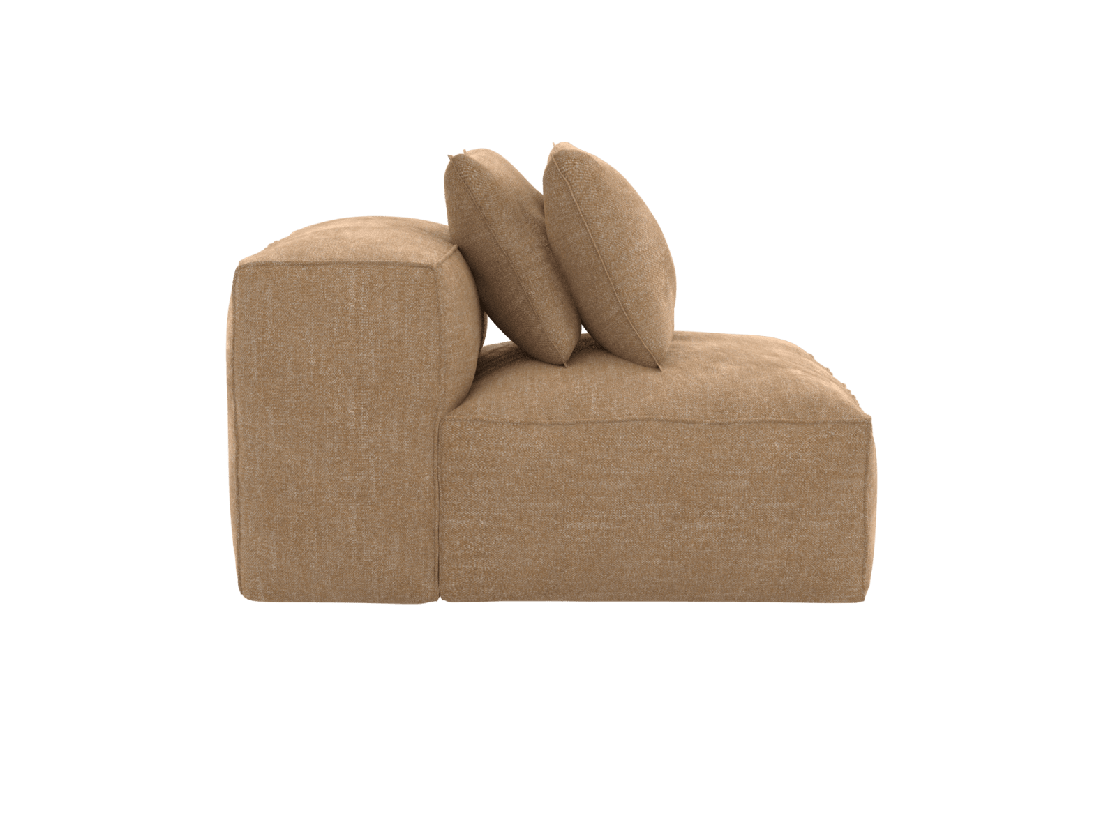 Riley Avon Honey Armless Sofa Module color Avon Honey