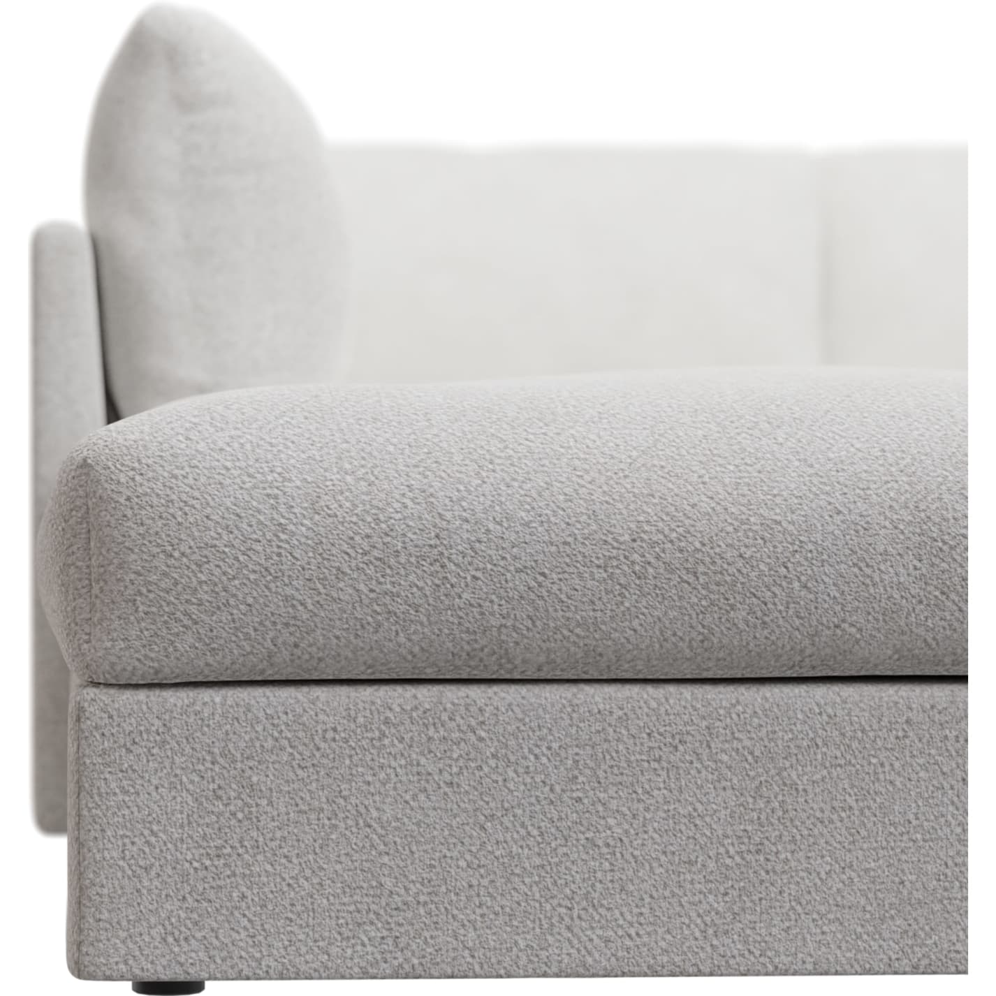 Finley Noa Fog Modular Sofa - 5 Seater LAF Terminal color Noa Fog