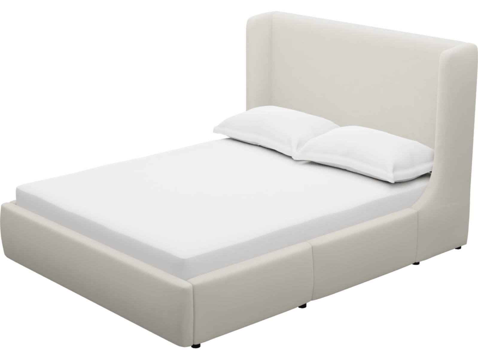 Lucy Drawer Bed Toorak Pearl color Toorak Pearl