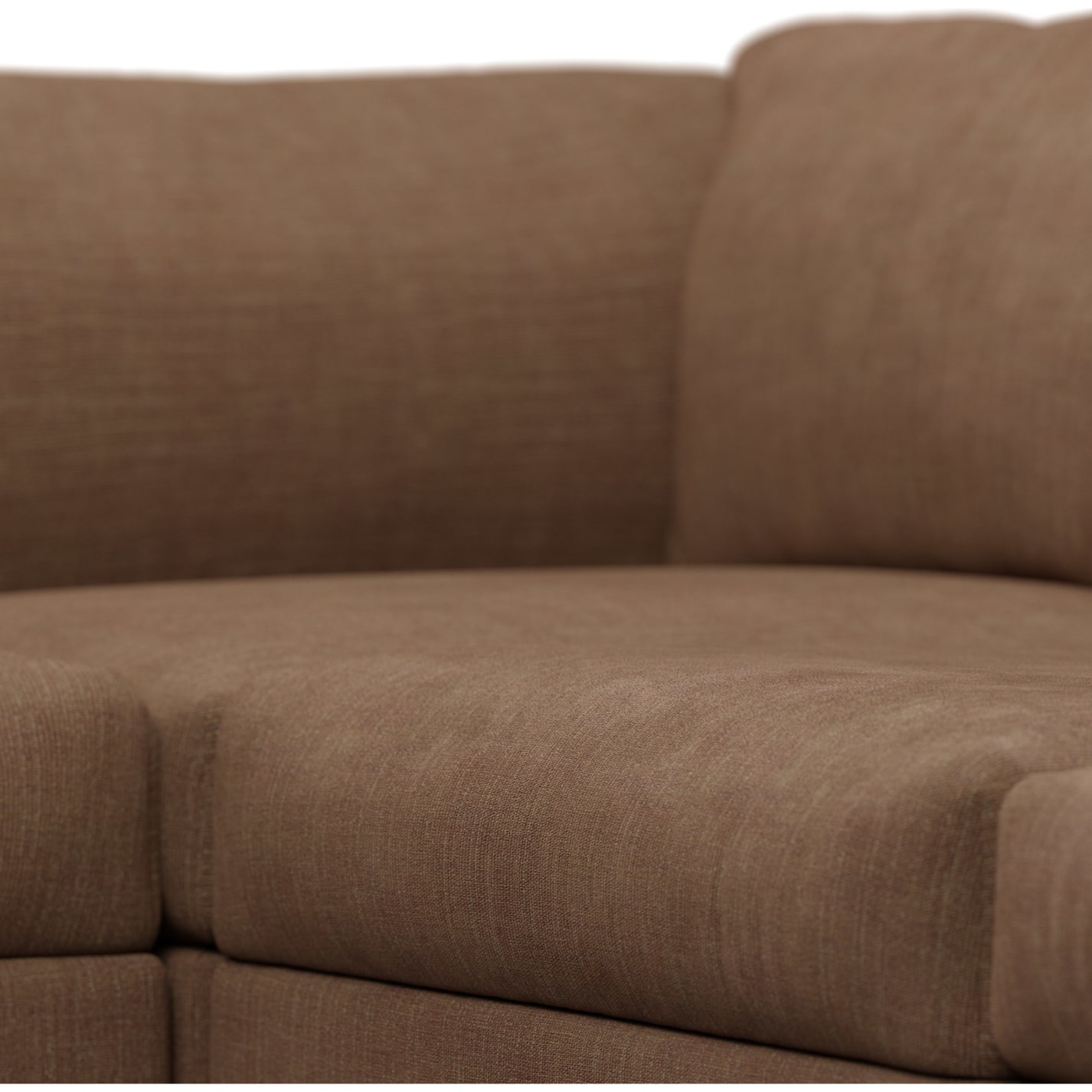 Finley Tribute Chestnut Modular Sofa - 5 Seater LAF Terminal color Tribute Chestnut