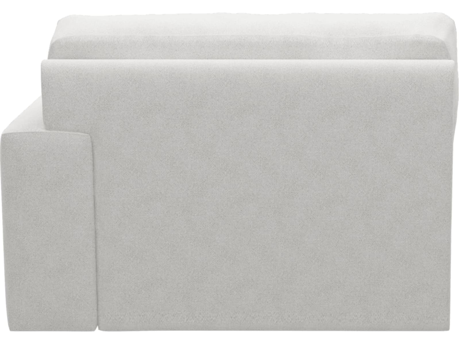 Monica Noa Fog Right Arm Facing Chair Module color Noa Fog