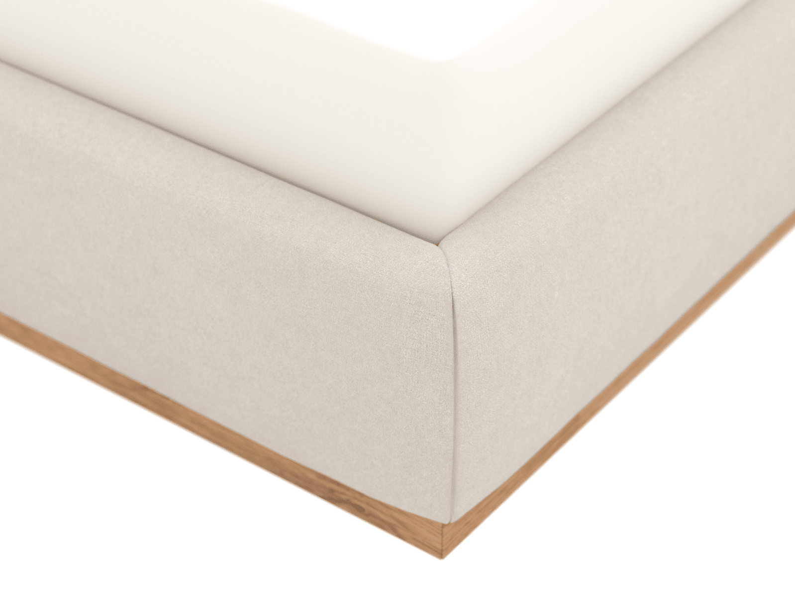 Haven Gas Lift Bed View Cream Queen color View Cream