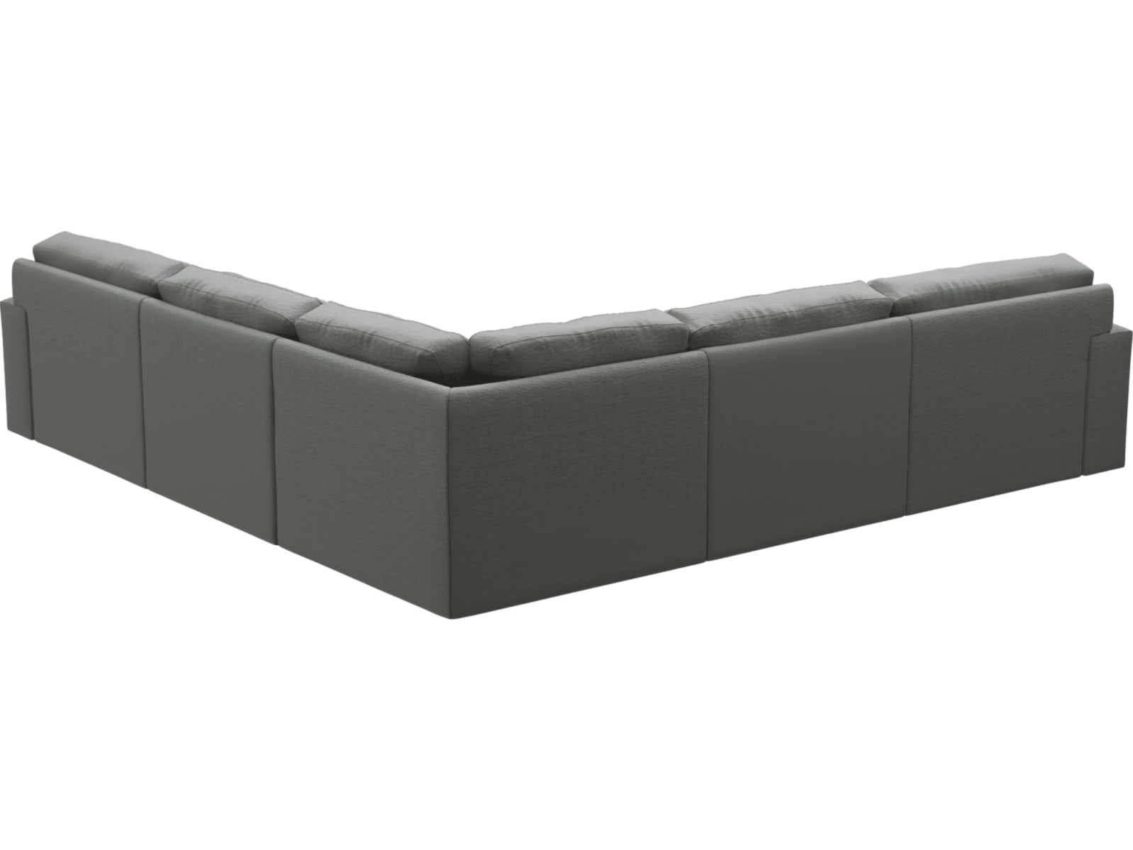 Monica Tribute Storm Corner Sofa - 5 Seater color Tribute Storm