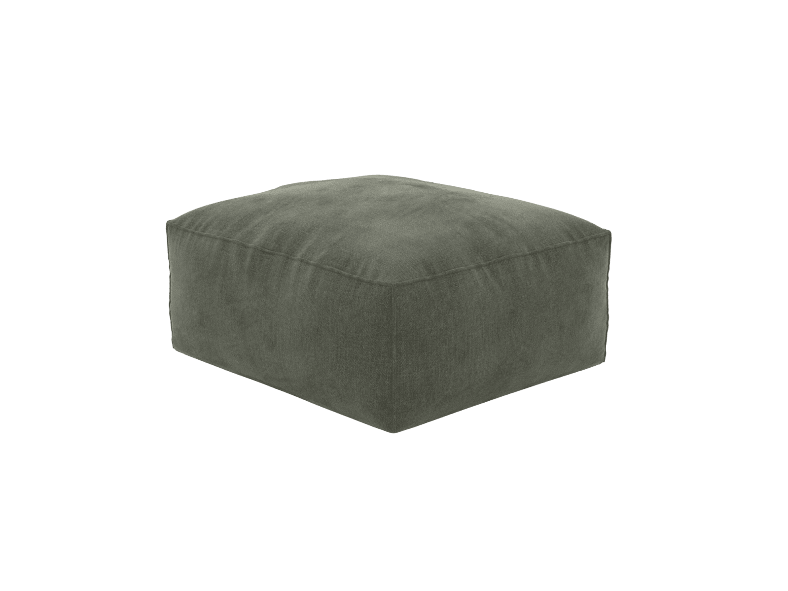 Riley Tribute Dark Jade Ottoman - Small color Tribute Dark Jade