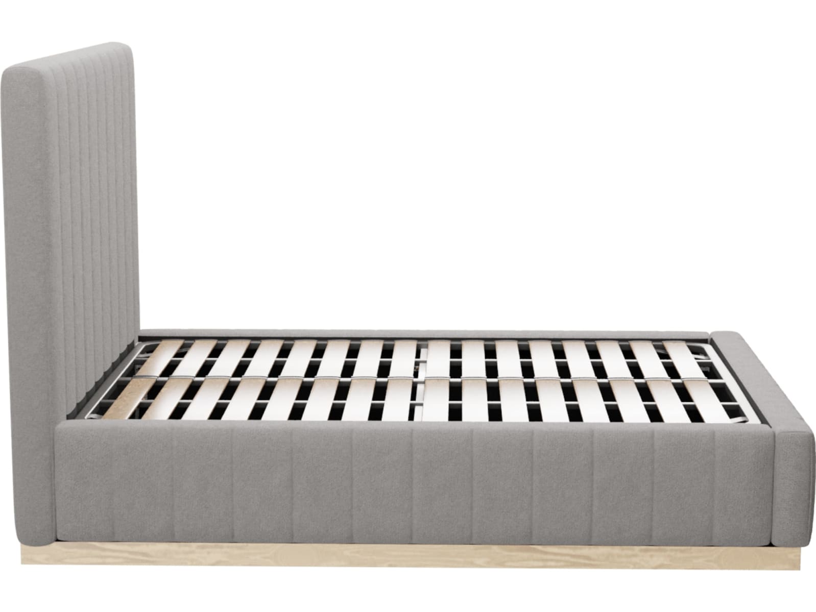 Brentwood Gas Lift Bed View Steel color View Steel