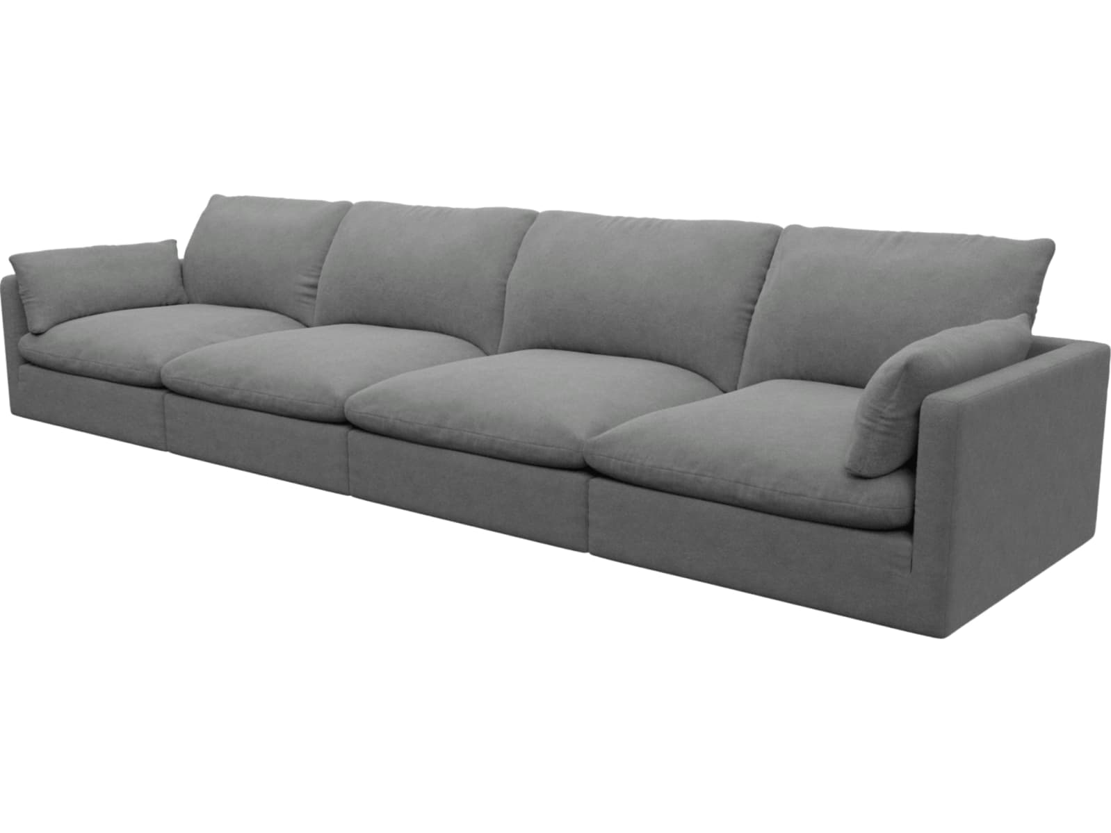 Willow Maya Flint Modular Sofa - 4 Seater color Maya Flint