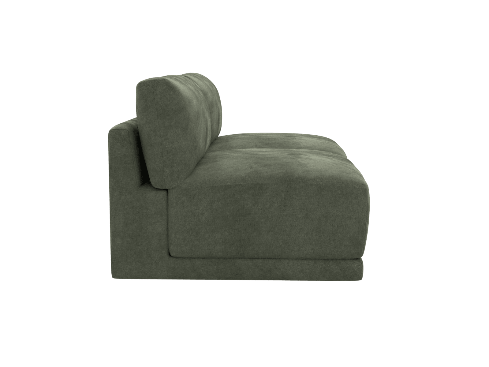 Haven Muse Forest 2 Seater Armless Sofa Module color Muse Forest