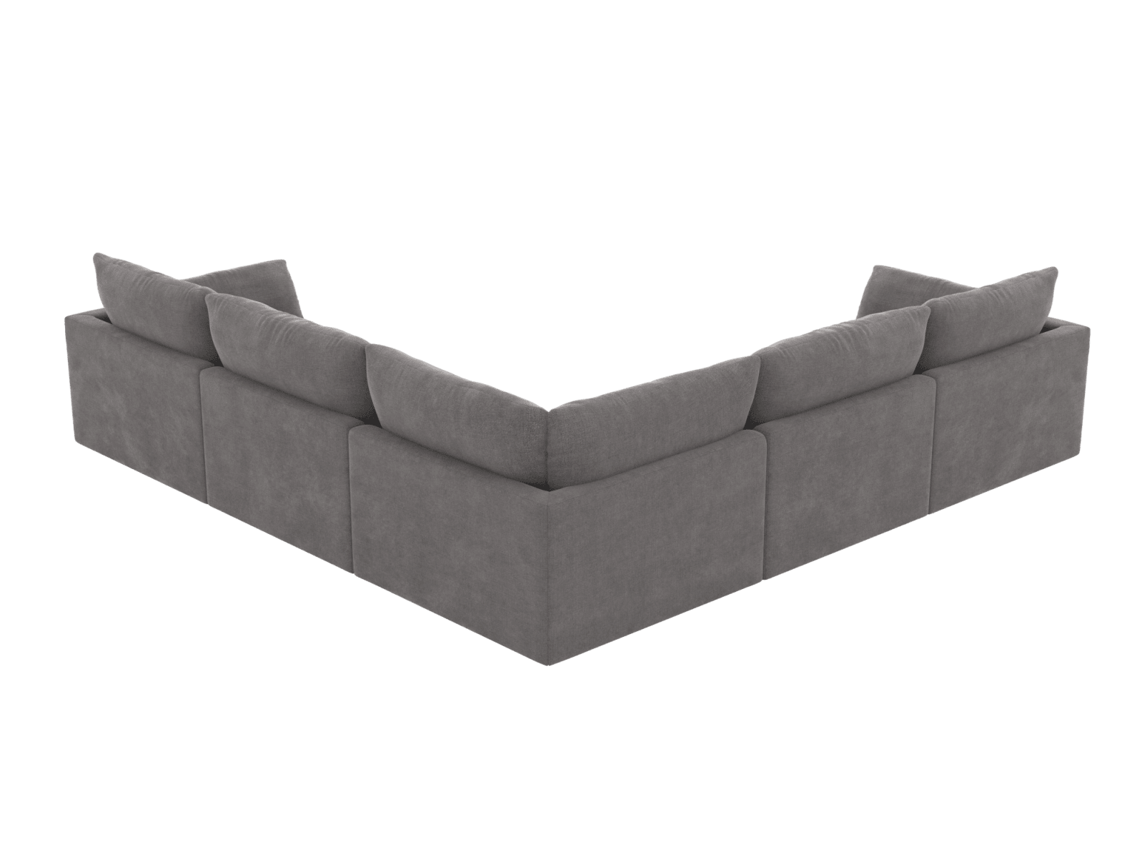 Willow Tribute Storm Corner Sofa - 5 Seater color Tribute Storm