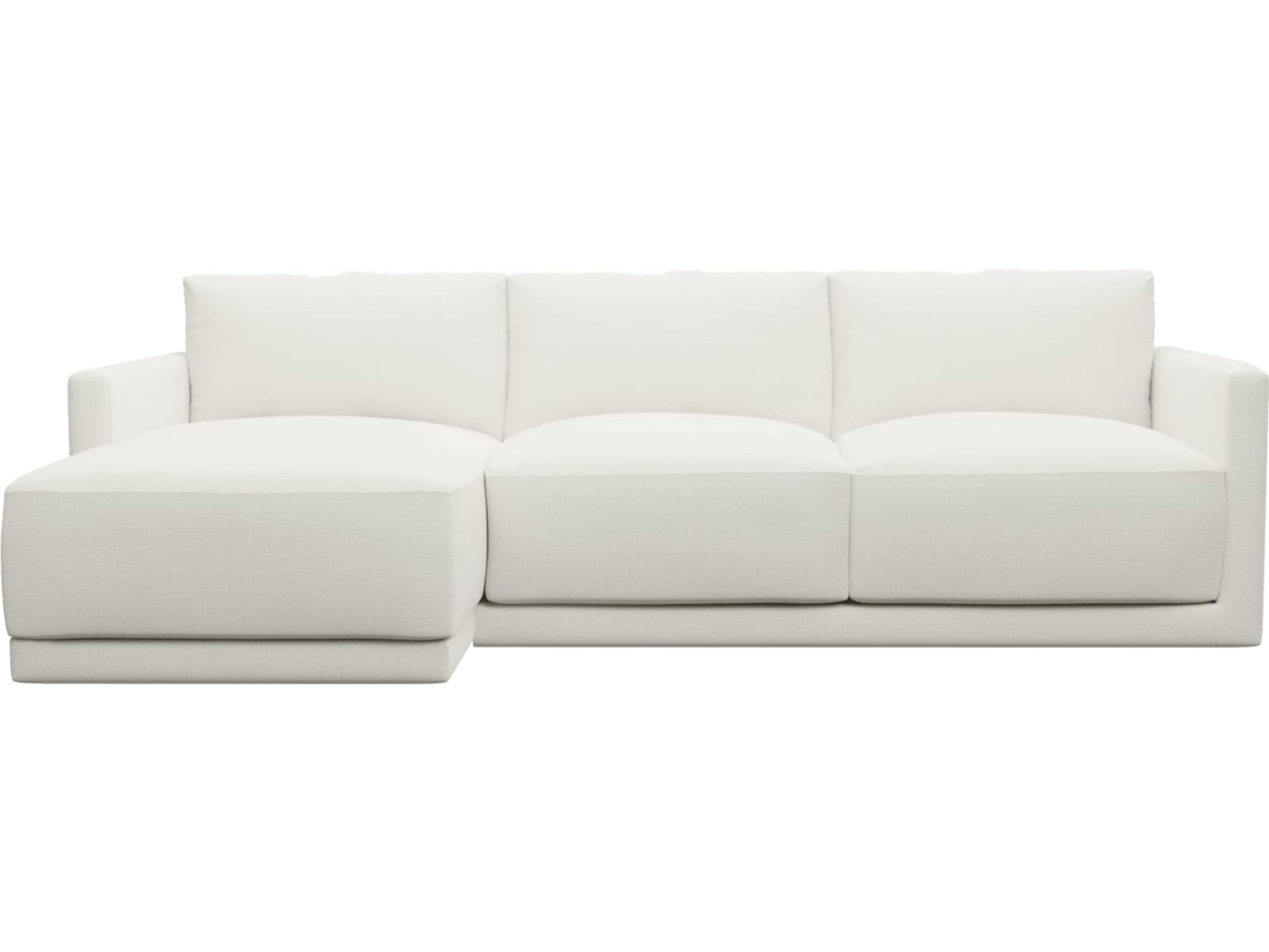 Haven Apt Tribute Shell Chaise Sofa color Tribute Shell