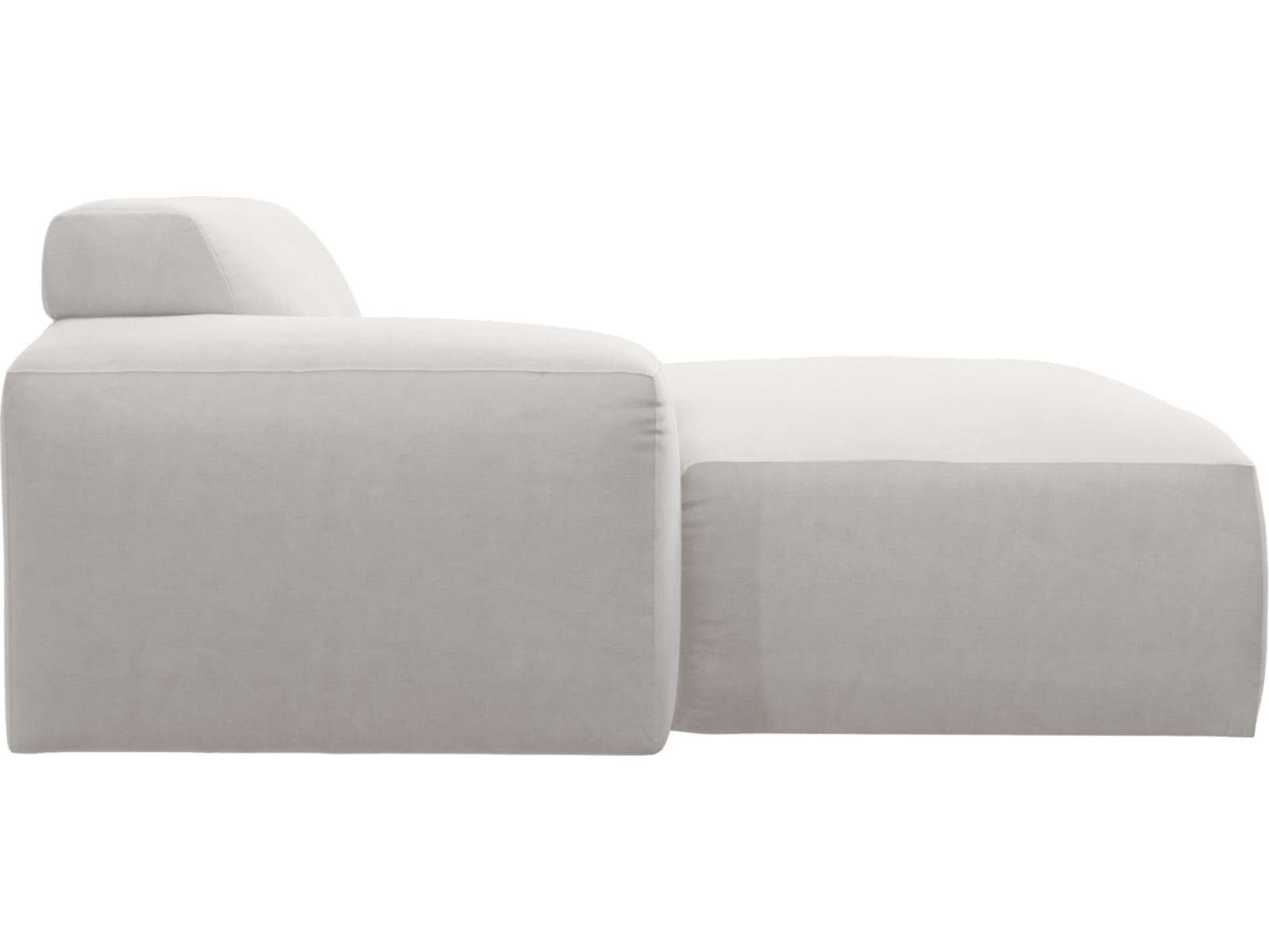Copenhagen Muse Frost Left Arm Facing Chaise Module color Muse Frost