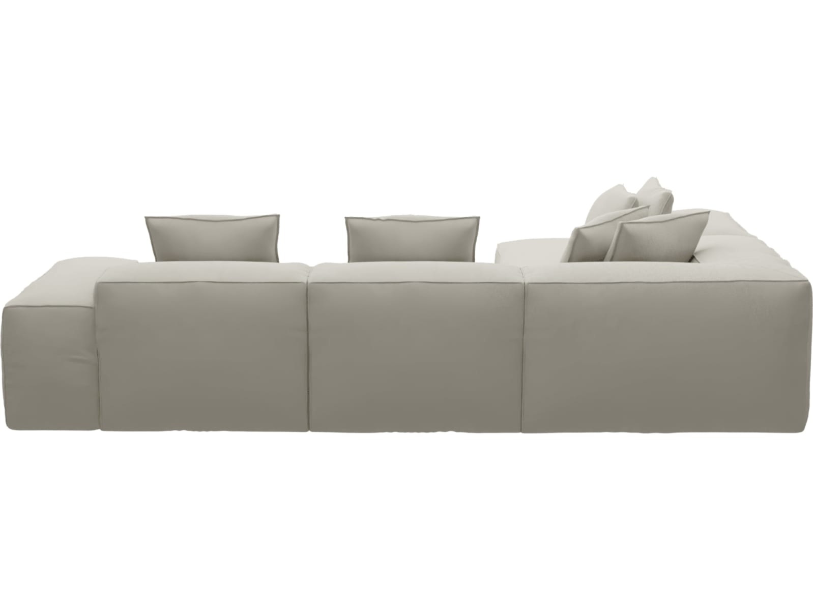 Riley Noa Desert Modular Sofa - Arm, 2x Armless, Corner, Left Terminal color Noa Desert
