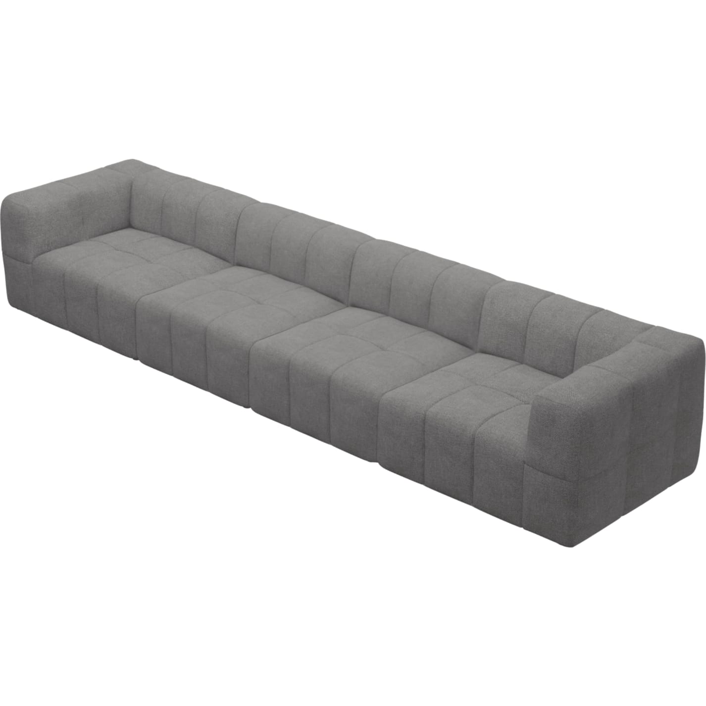 Lucello California Slate Modular Sofa - 4 Piece color California Slate
