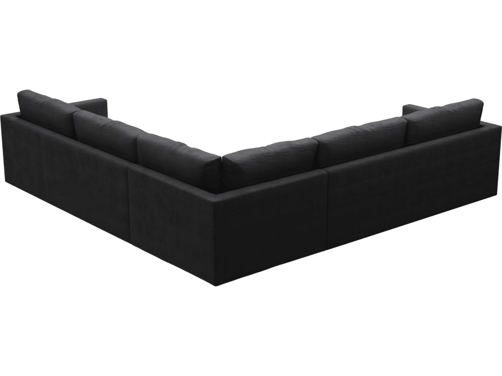 Haven Plaza Flint Grey Modular Sofa - 7 Seater color Plaza Flint Grey