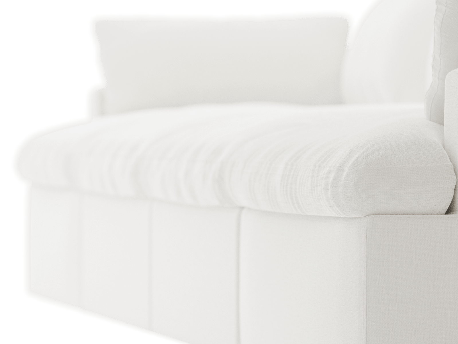 Retreat Tribute Ice Modular Sofa - 4 Piece color Tribute Ice