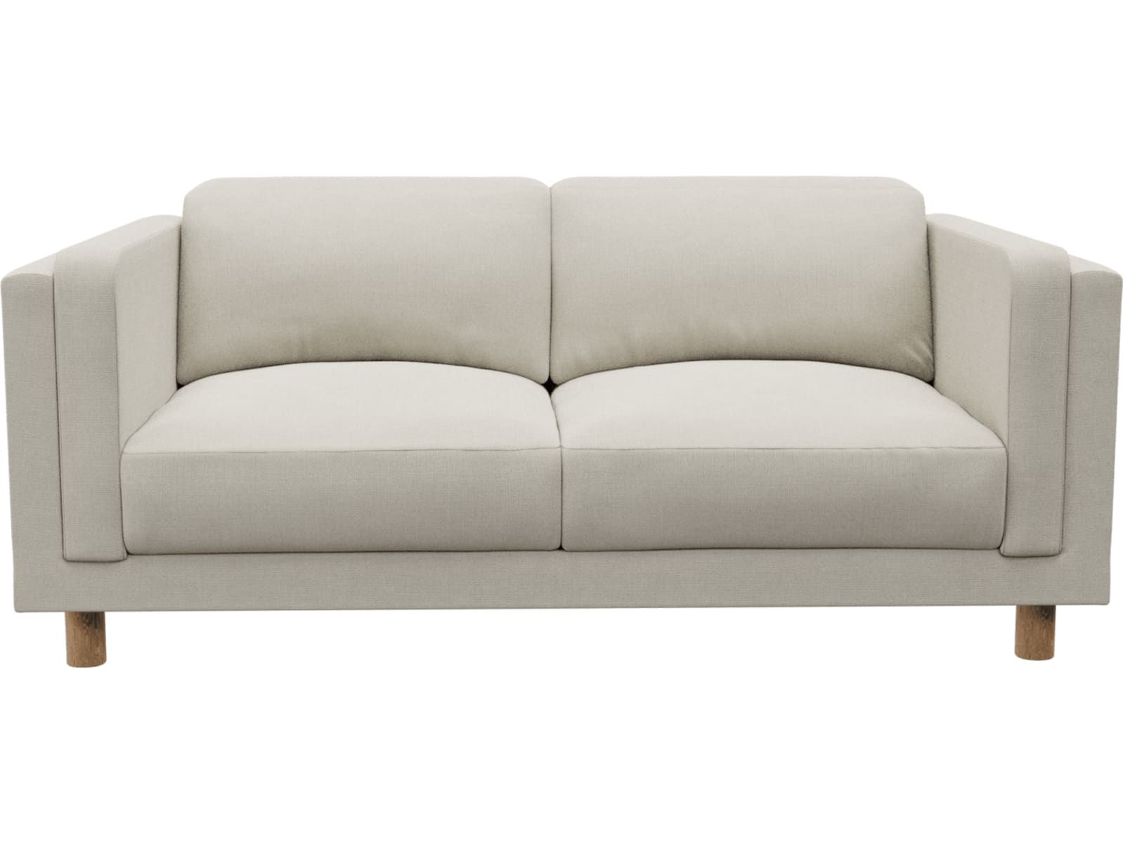 Hayes Toorak Pearl Sofa - 3 Seater color Toorak Pearl