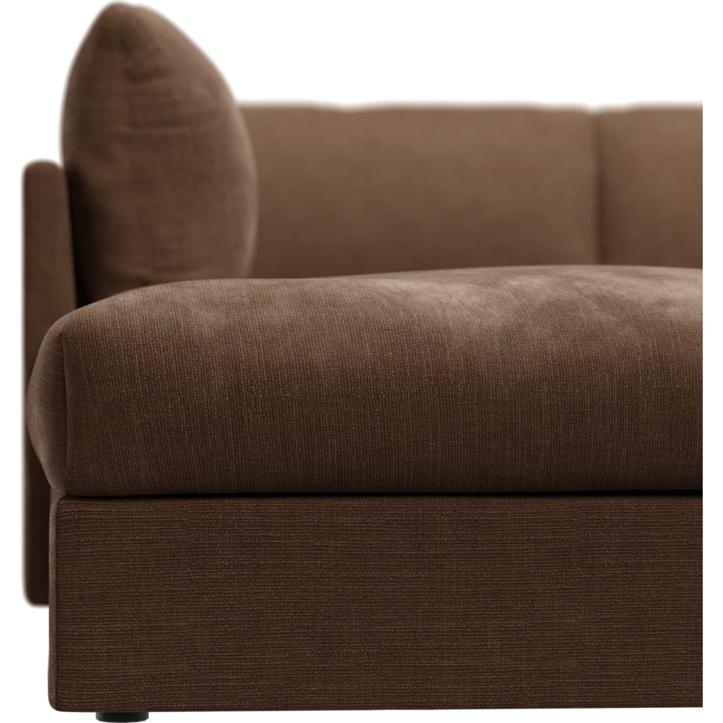 Finley Tribute Chestnut Modular Sofa - 5 Seater LAF Terminal color Tribute Chestnut