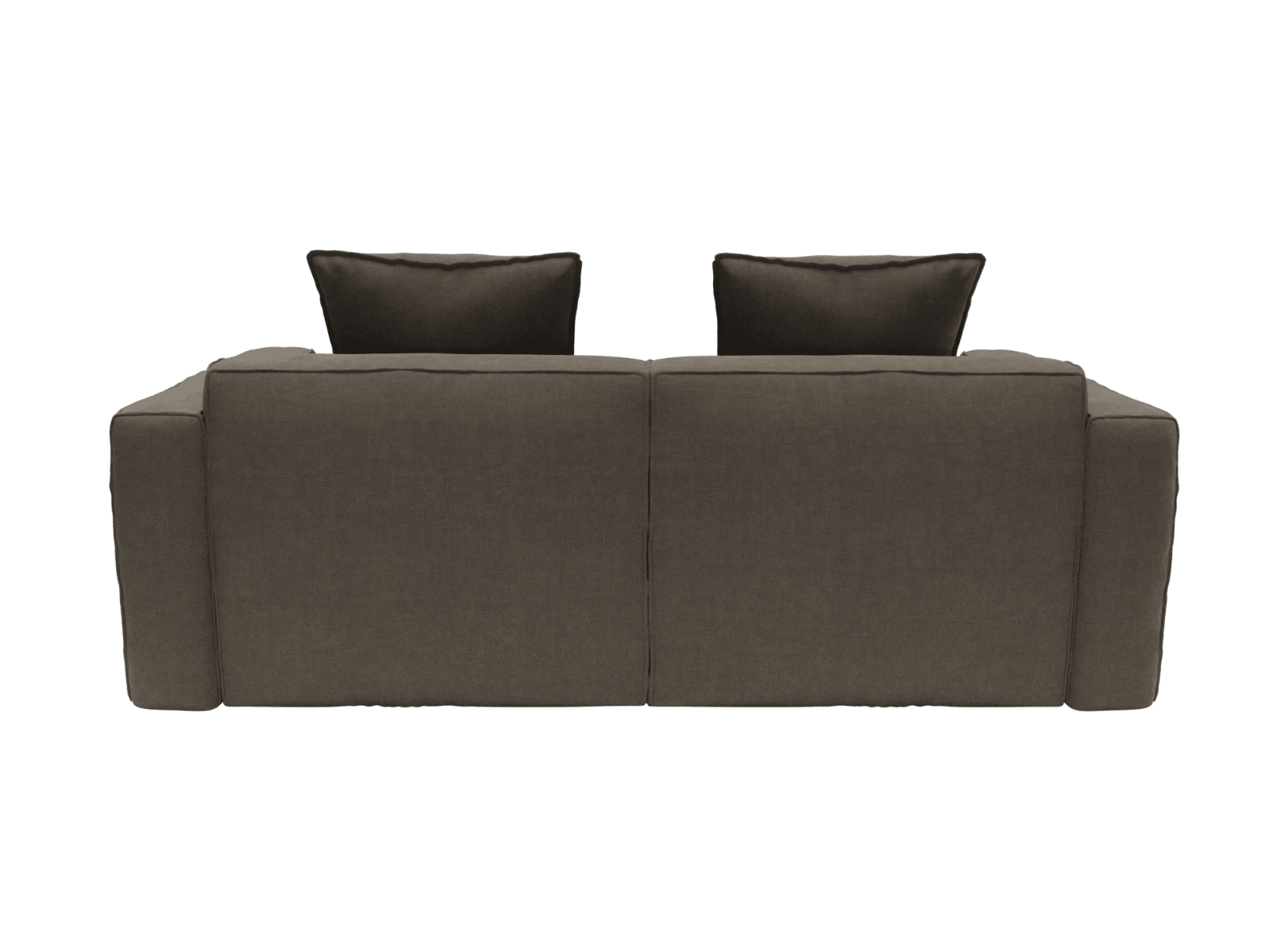 Riley Apt Muse Mink Sofa - 2 Seater color Muse Mink