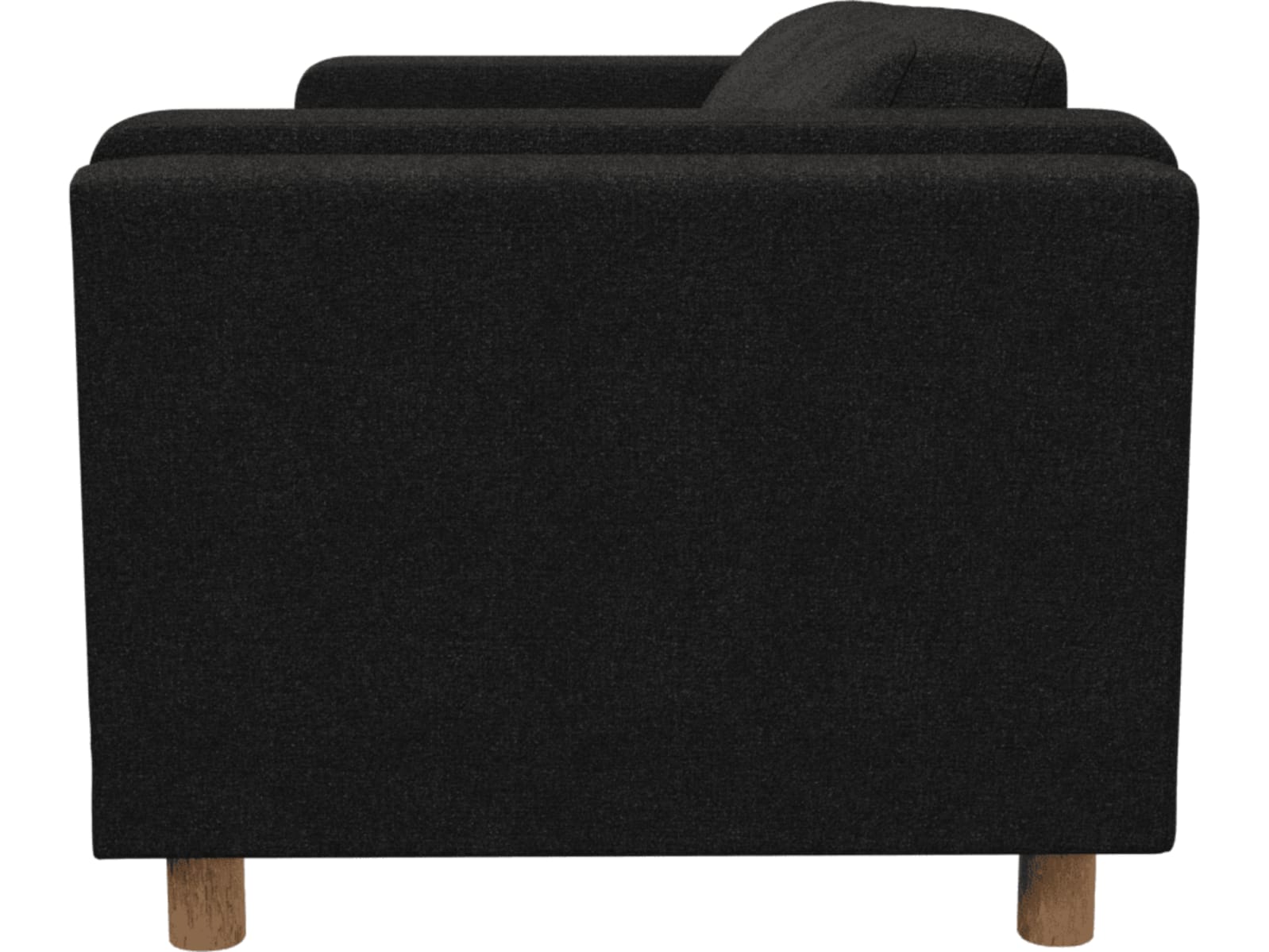 Hayes California Charcoal Sofa - 3 Seater color California Charcoal
